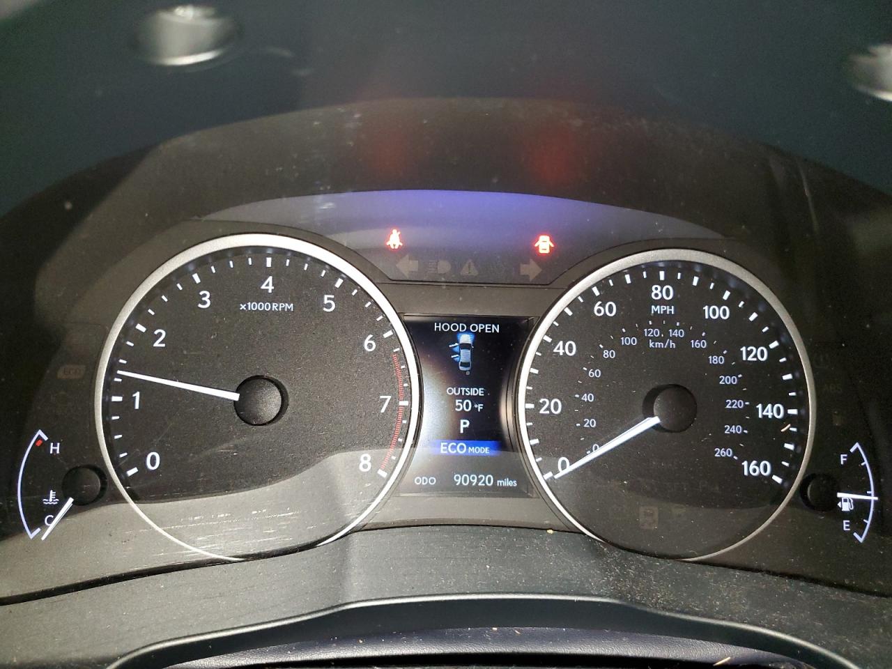 2015 Lexus ES VIN JTHBK1GG8F2183817 Copart auction photo, side / rear end damage thumbnail 9