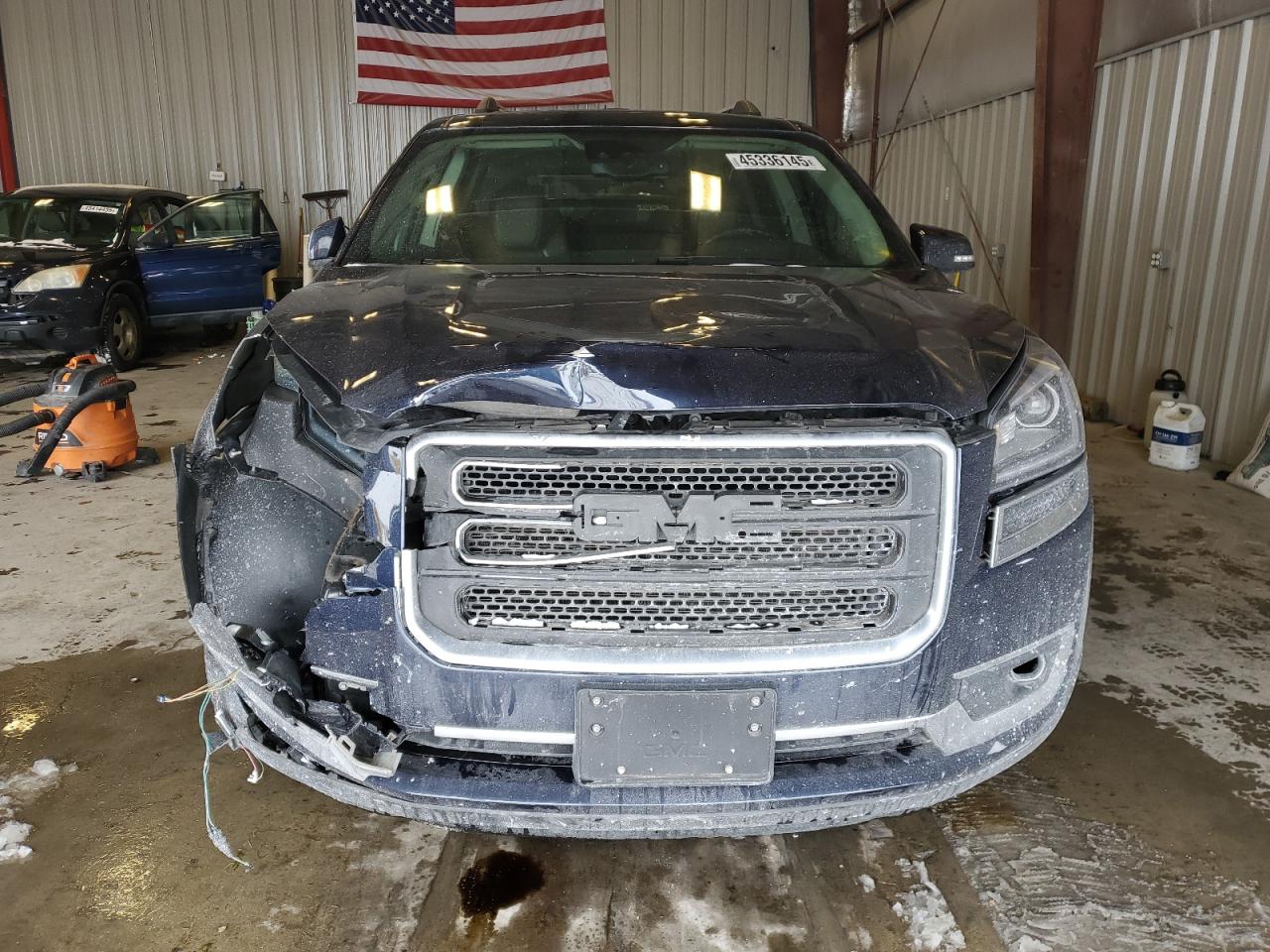 2015 GMC Acadia VIN 1GKKVRKDXFJ305060 Copart auction photo, front end damage thumbnail 5