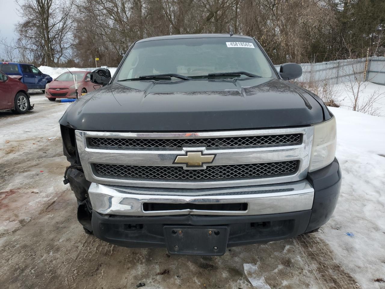 2010 Chevrolet Silverado VIN 1GCSKSEA1AZ117907 Copart auction photo, front end damage thumbnail 5
