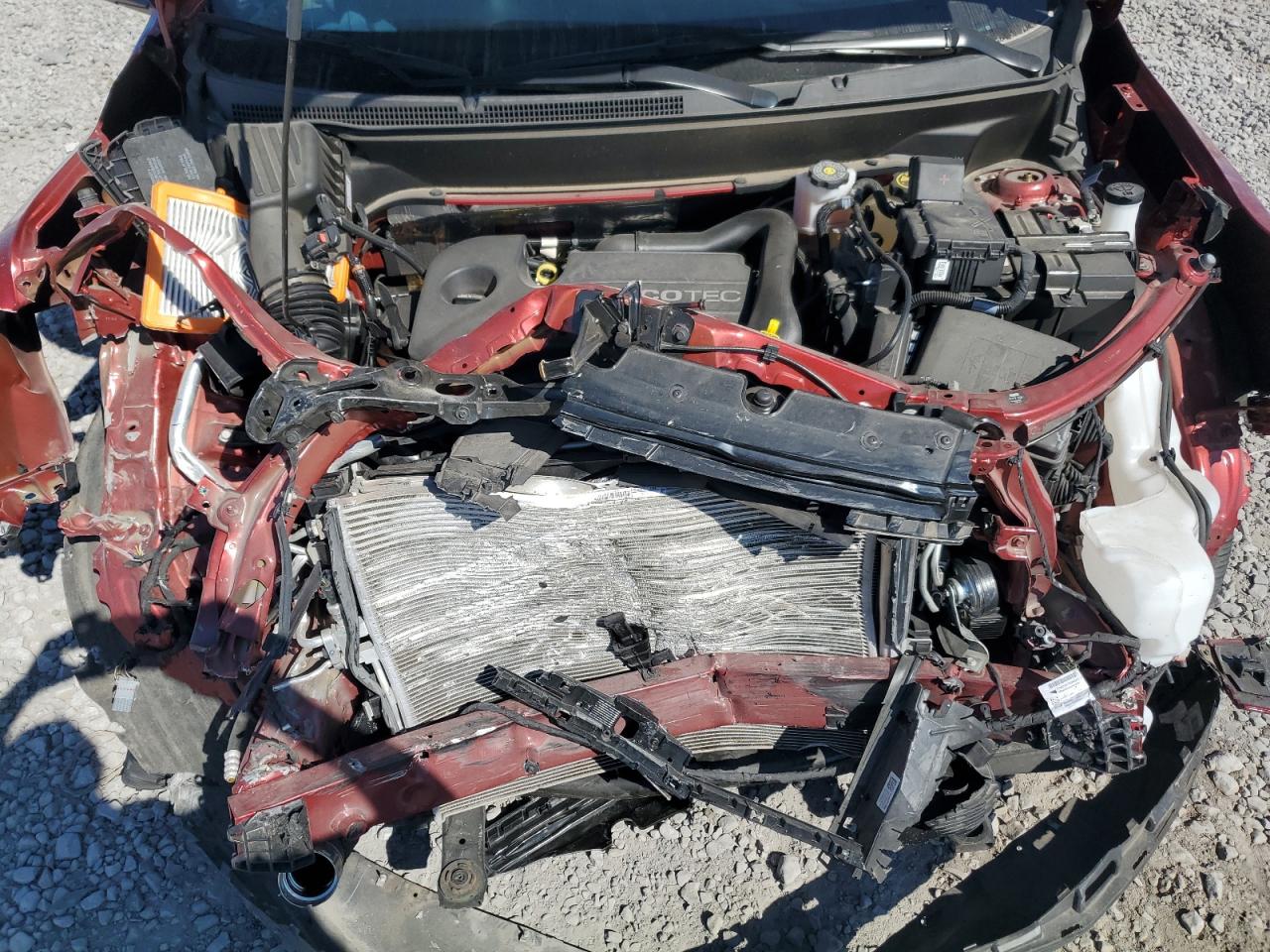 2022 Chevrolet Equinox VIN 2GNAXMEV4N6138481 Copart auction photo, front end damage thumbnail 12