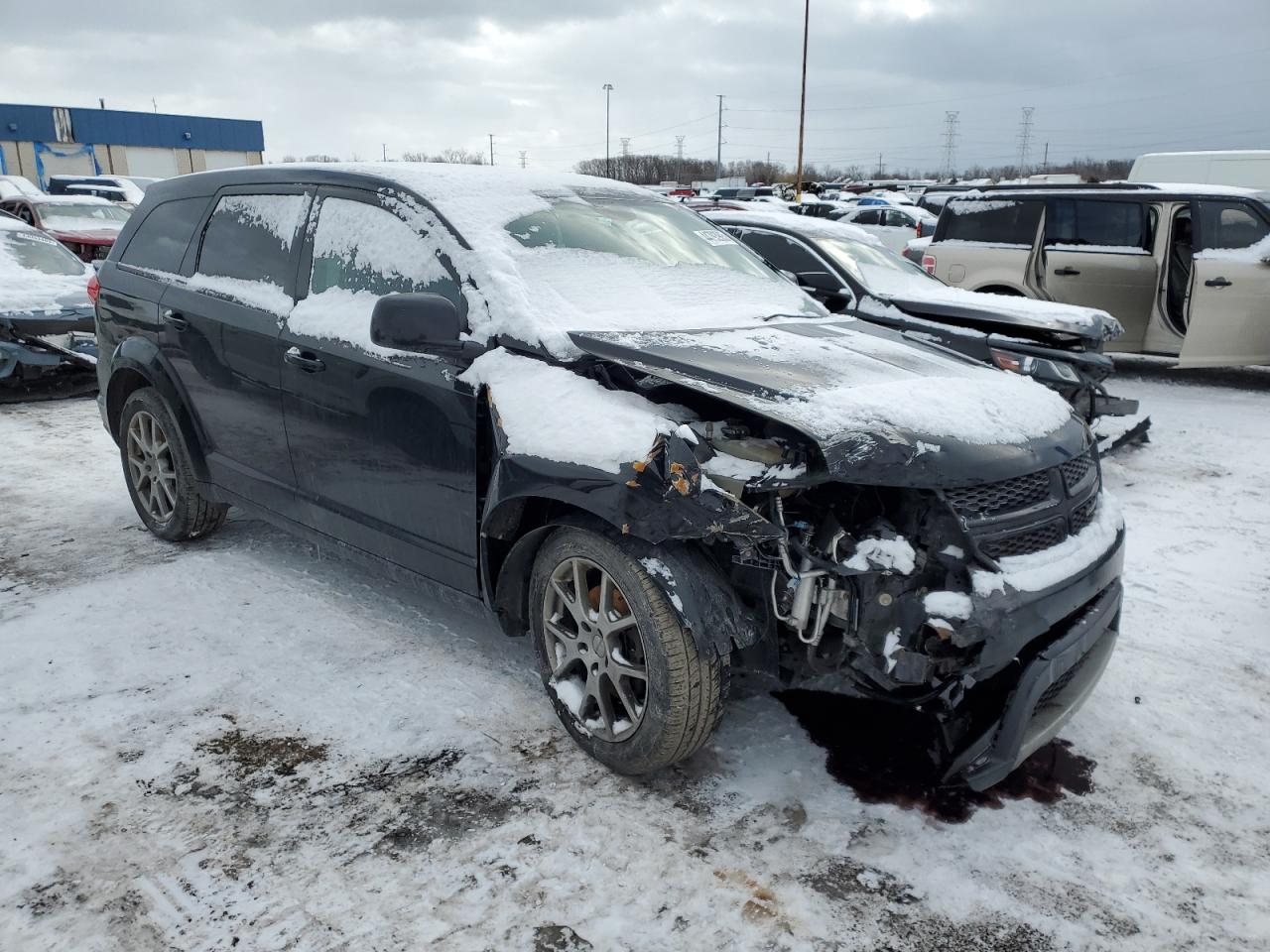 2016 Dodge Journey VIN 3C4PDCEG2GT149369 Copart auction photo, front end damage thumbnail 4