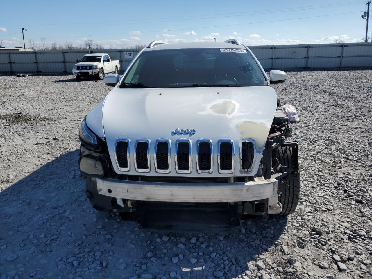 2017 Jeep Grand Cherokee VIN 1C4PJMCB5HW612994 Copart auction photo, front end / side damage thumbnail 5