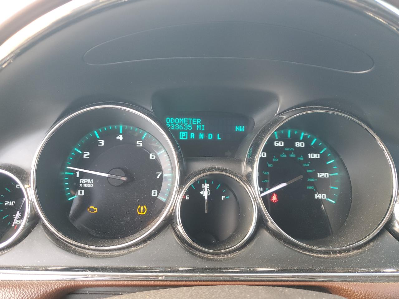 2013 Buick Enclave VIN 5GAKVCKD3DJ162007 Copart auction photo, front end damage thumbnail 9