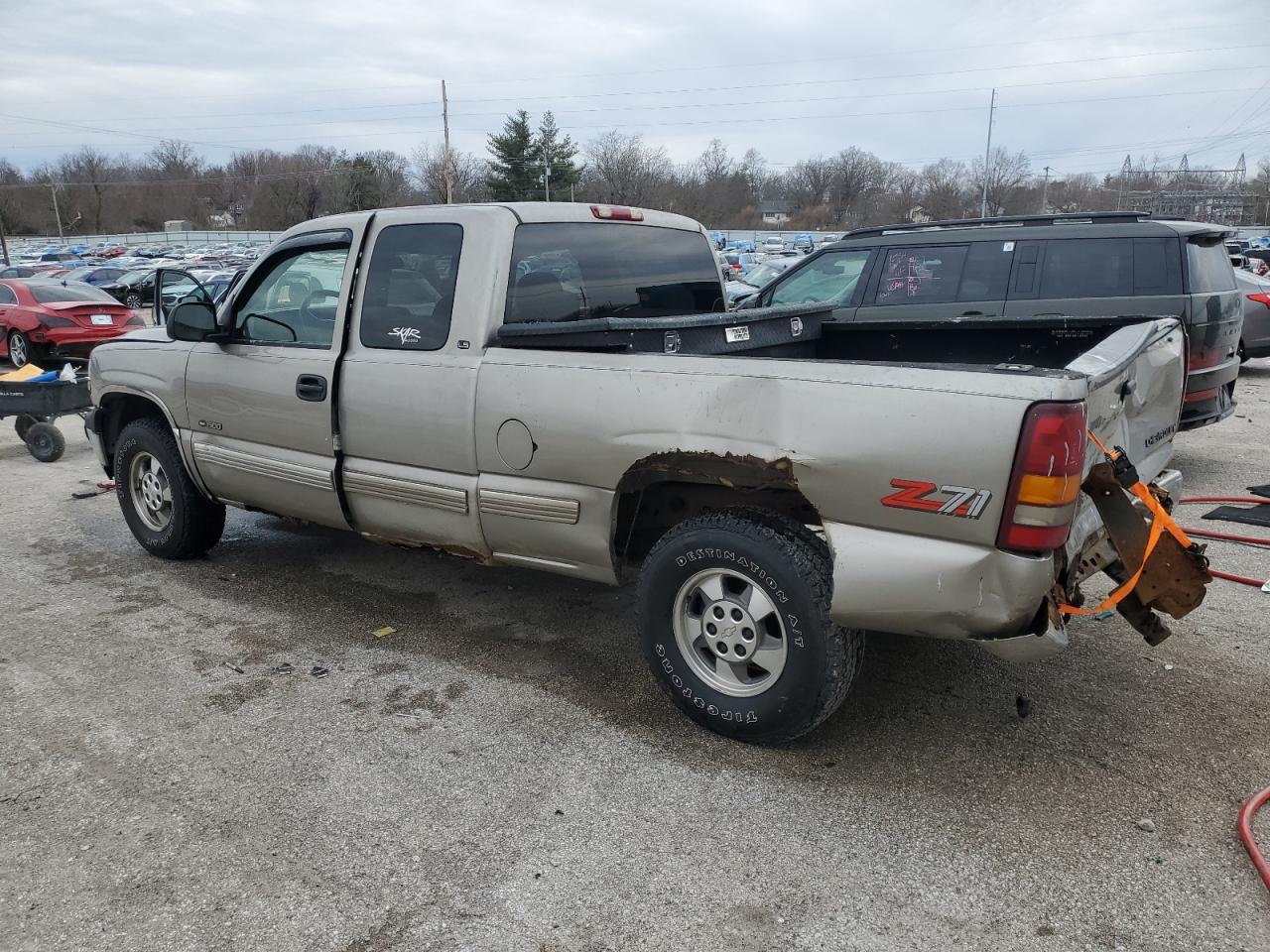 1999 Chevrolet Silverado VIN 2GCEK19T7X1291064 Copart auction photo, rear end damage thumbnail 2