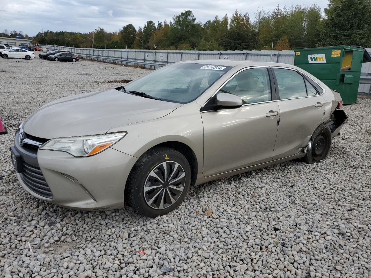 2015 Toyota Camry VIN 4T4BF1FK7FR495211