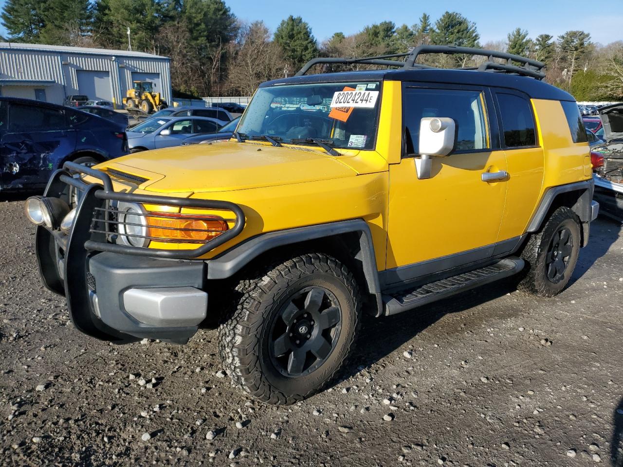 2007 Toyota FJ Cruiser VIN JTEBU11F870021724