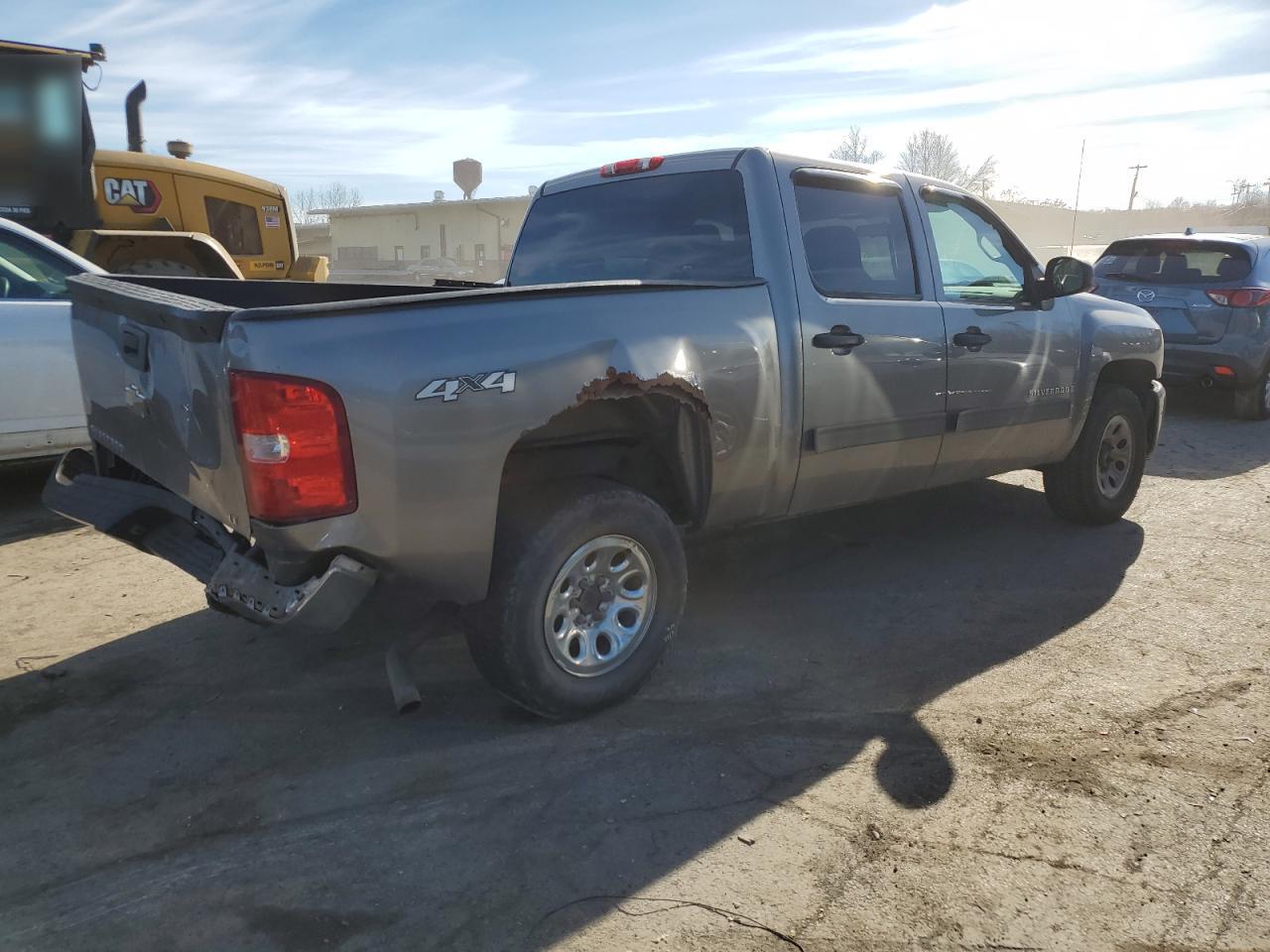 2009 Chevrolet Silverado VIN 3GCEK23C69G219359 Copart auction photo, all over damage thumbnail 3