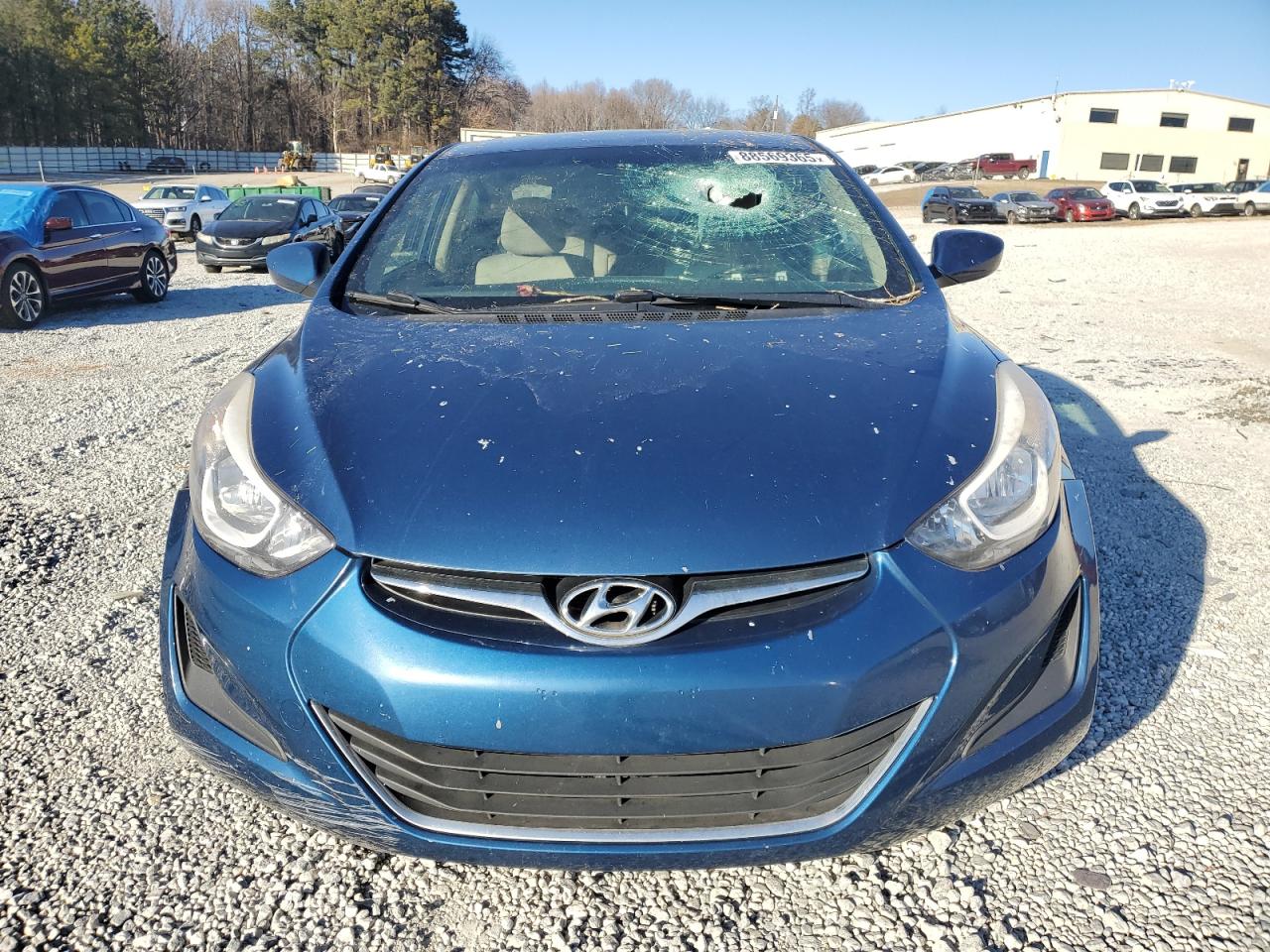 2015 Hyundai Elantra VIN KMHDH4AE3FU379603 Copart auction photo, all over damage thumbnail 5