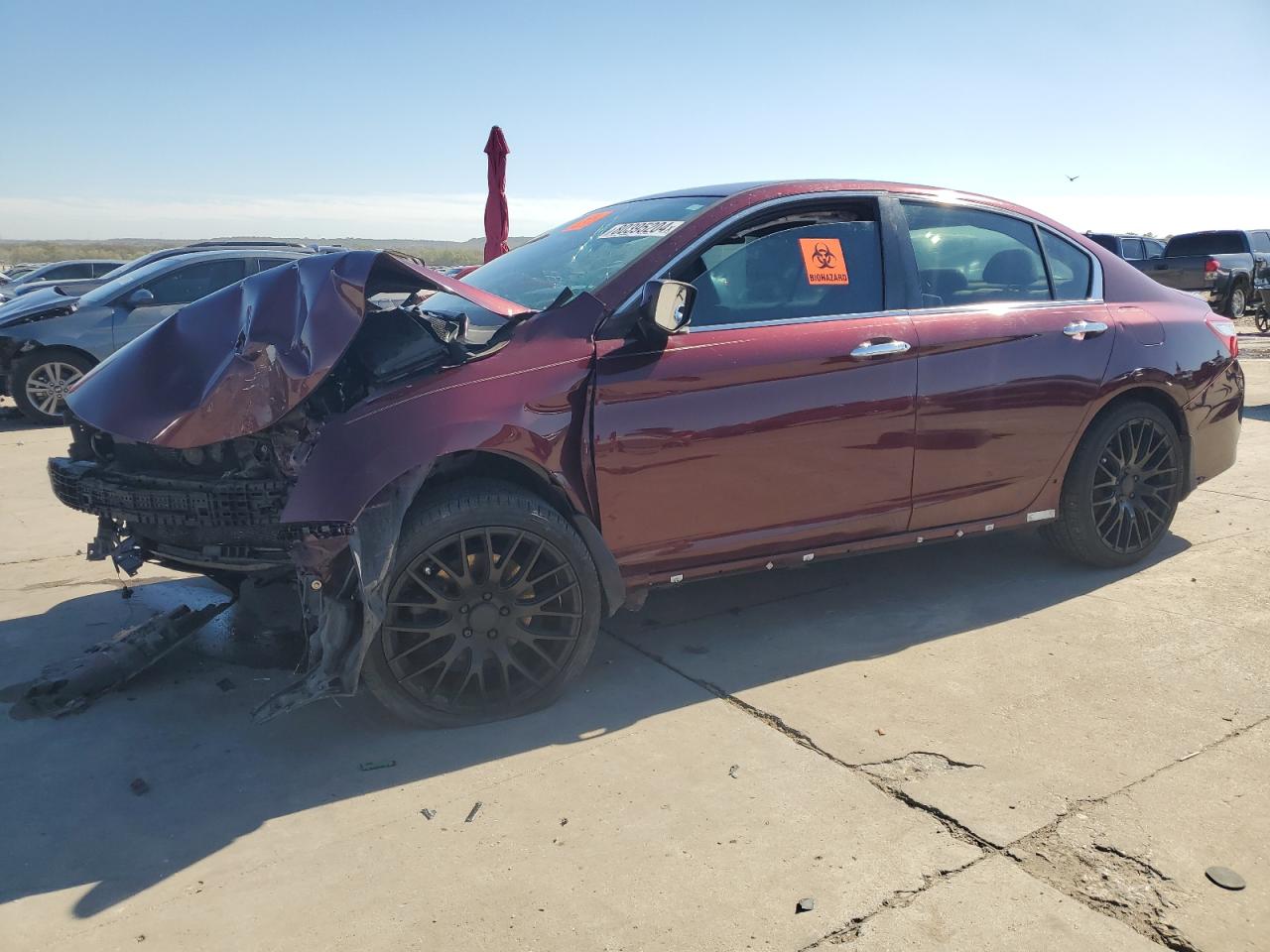 2016 Honda Accord VIN 1HGCR2F55GA240295