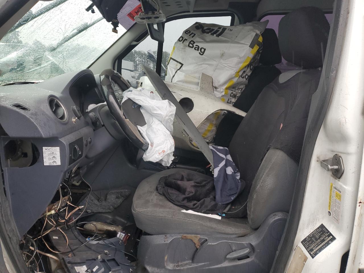 2012 Ford Transit VIN NM0LS6BN9CT082815 Copart auction photo, biohazard/chemical / front end damage thumbnail 7