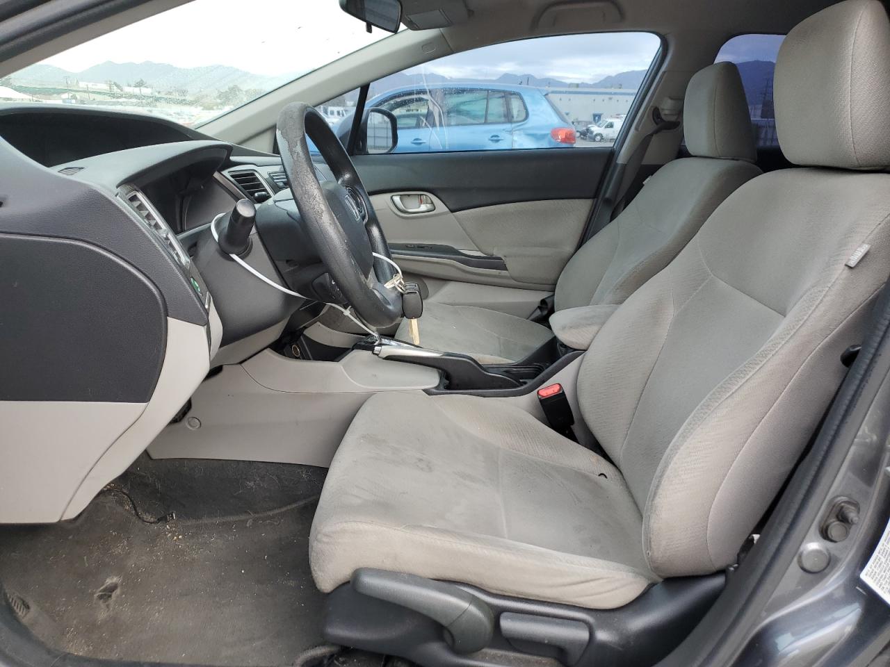 2013 Honda Civic VIN 19XFB5F50DE000498 Copart auction photo, rear end / side damage thumbnail 7