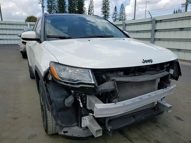 2021 Jeep Compass VIN 3C4NJCBB7MT535368 Copart auction photo, front end / rear end damage thumbnail 11