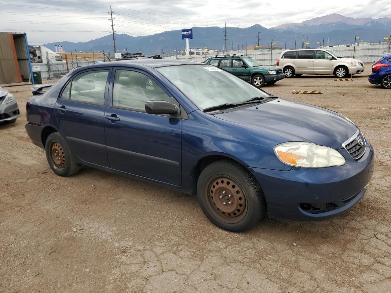 2007 Toyota Corolla VIN 1NXBR32E57Z923176 Copart auction photo, rear end / hail damage thumbnail 4
