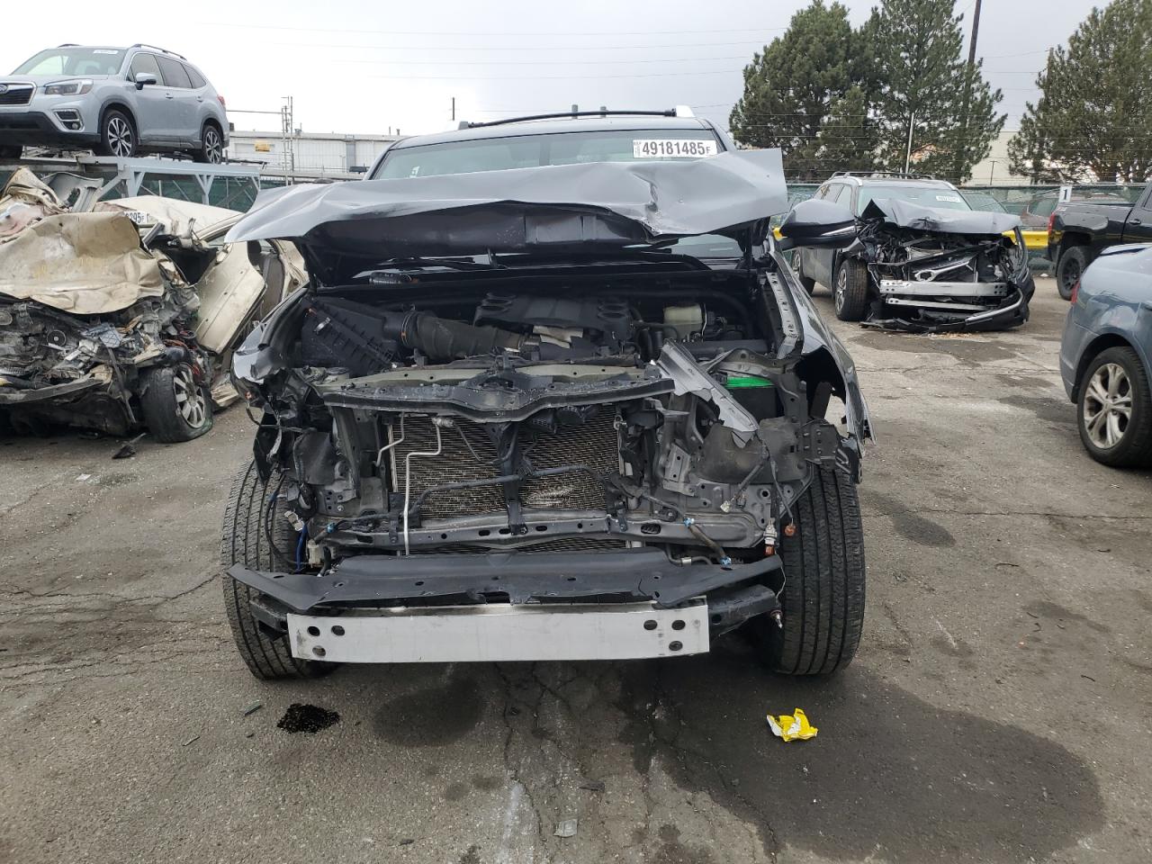 2016 Toyota 4Runner VIN JTEBU5JR2G5374819 Copart auction photo, front end damage thumbnail 5