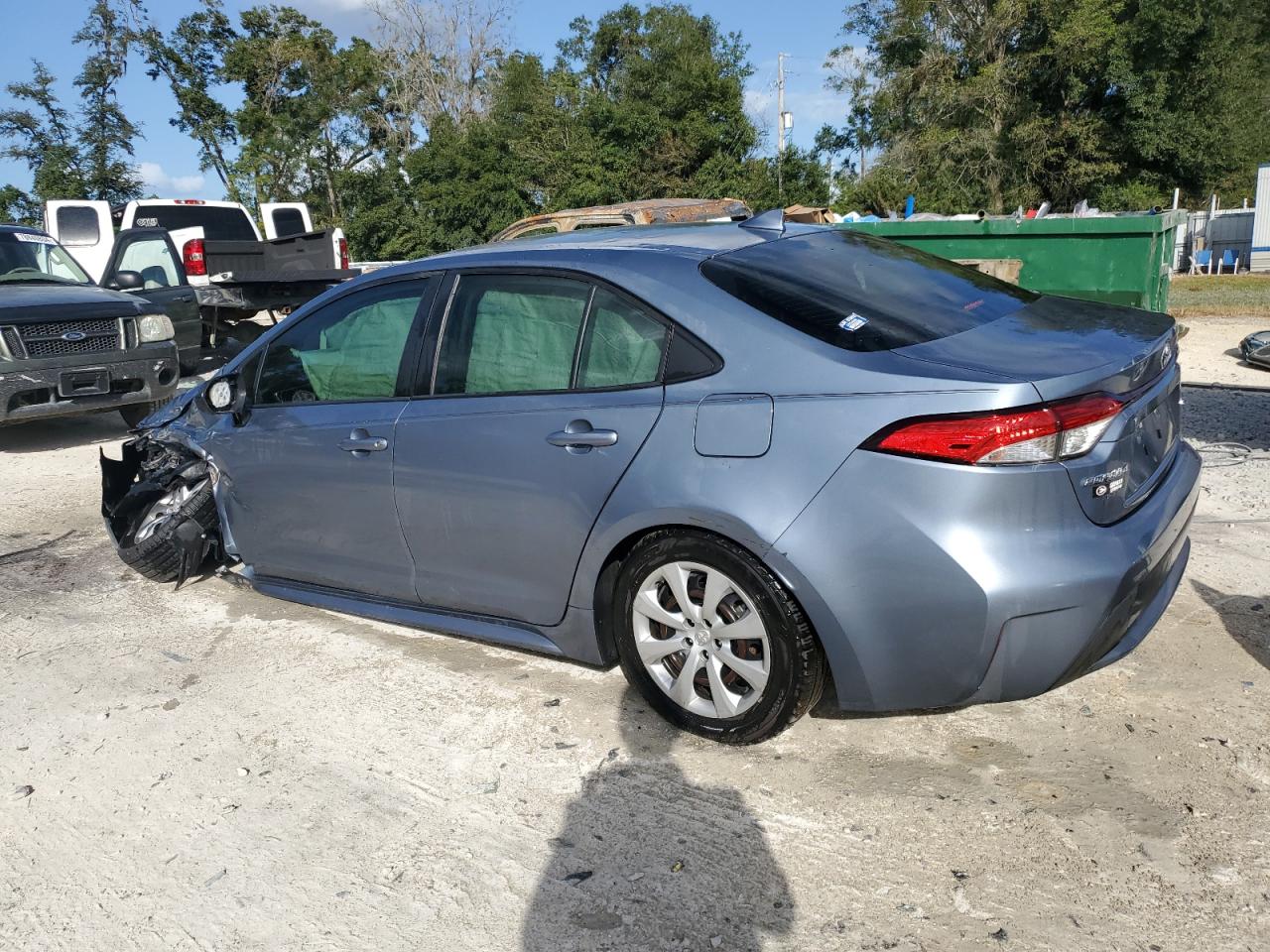 2021 Toyota Corolla VIN JTDEPMAE2MJ118960 Copart auction photo, front end / undercarriage damage thumbnail 2
