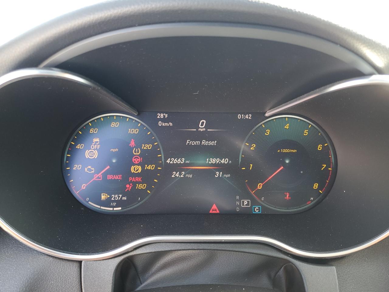 2021 Mercedes-Benz C-klasse VIN W1KWF8EB9MR646467 Copart auction photo, mechanical / front end damage thumbnail 9