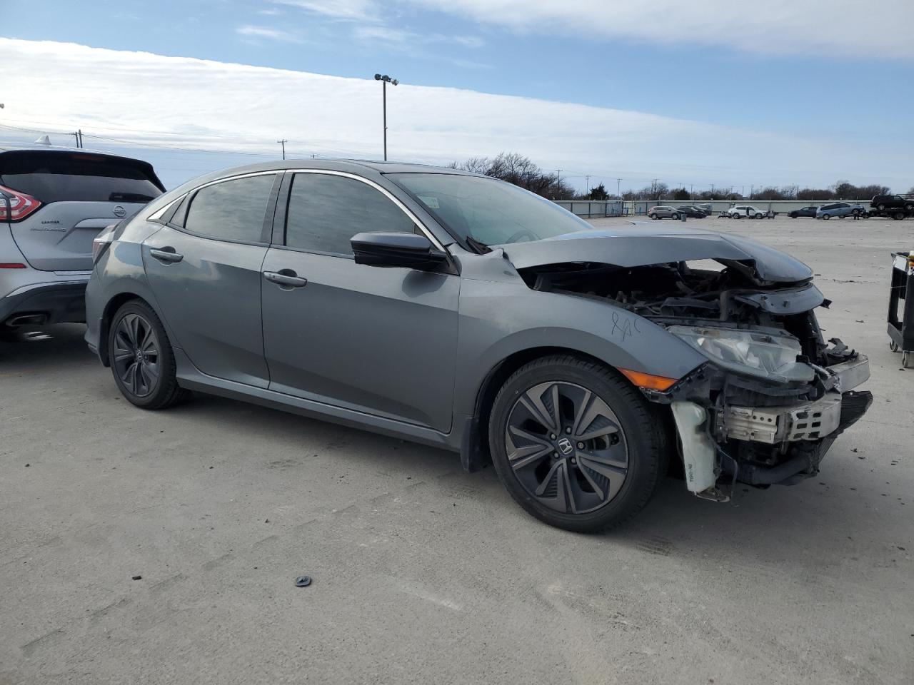 2017 Honda Civic VIN SHHFK7H74HU208313 Copart auction photo, front end damage thumbnail 4