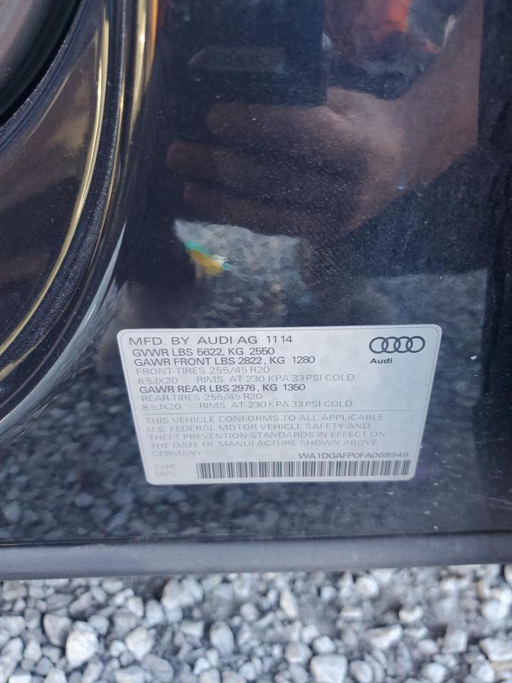 2015 Audi Q5 VIN WA1DGAFP0FA068948 Copart auction photo, normal wear / minor dent/scratches damage thumbnail 12