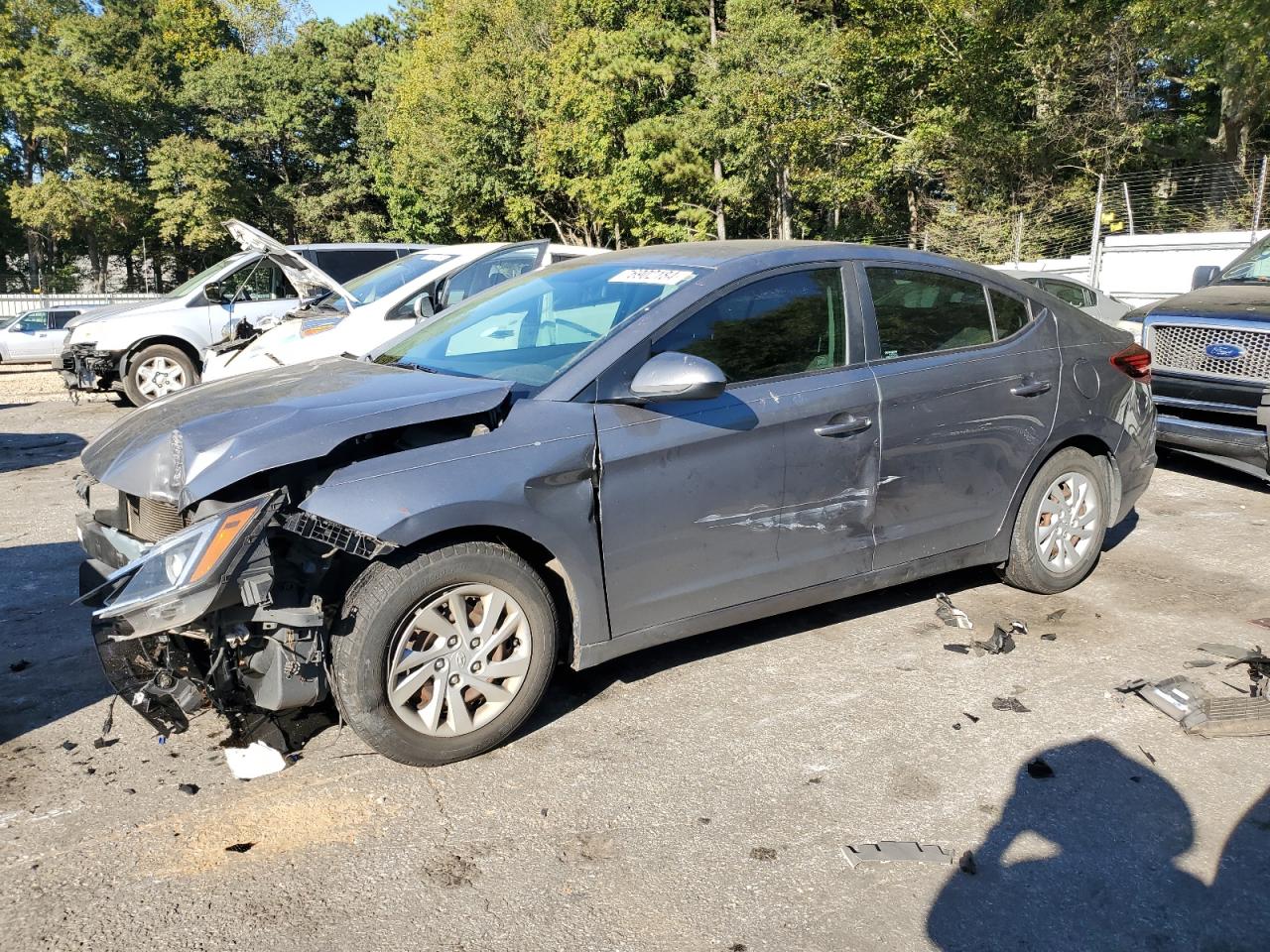 2019 Hyundai Elantra VIN 5NPD74LF2KH493609