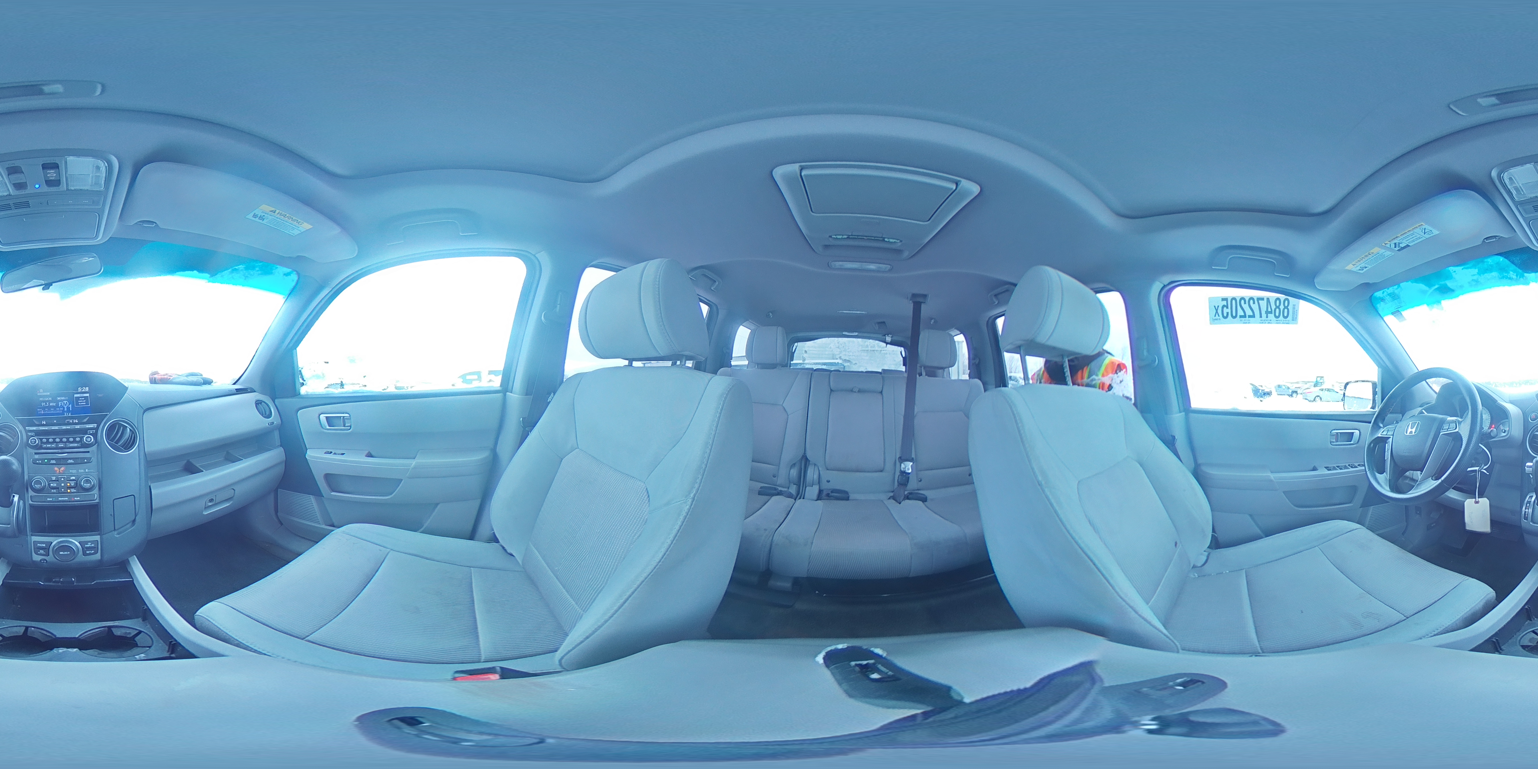 2015 Honda Pilot VIN 5FNYF4H33FB076863 Copart auction photo, front end damage thumbnail 14