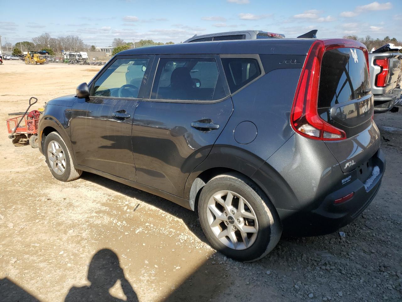 2022 KIA Soul VIN KNDJ23AU9N7814308 Copart auction photo, front end / side damage thumbnail 2