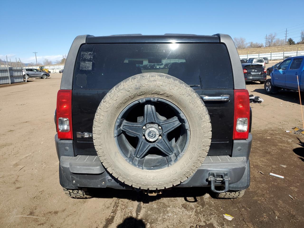 2008 Hummer H3 VIN 5GTEN13E688151175 Copart auction photo, minor dent/scratches damage thumbnail 6