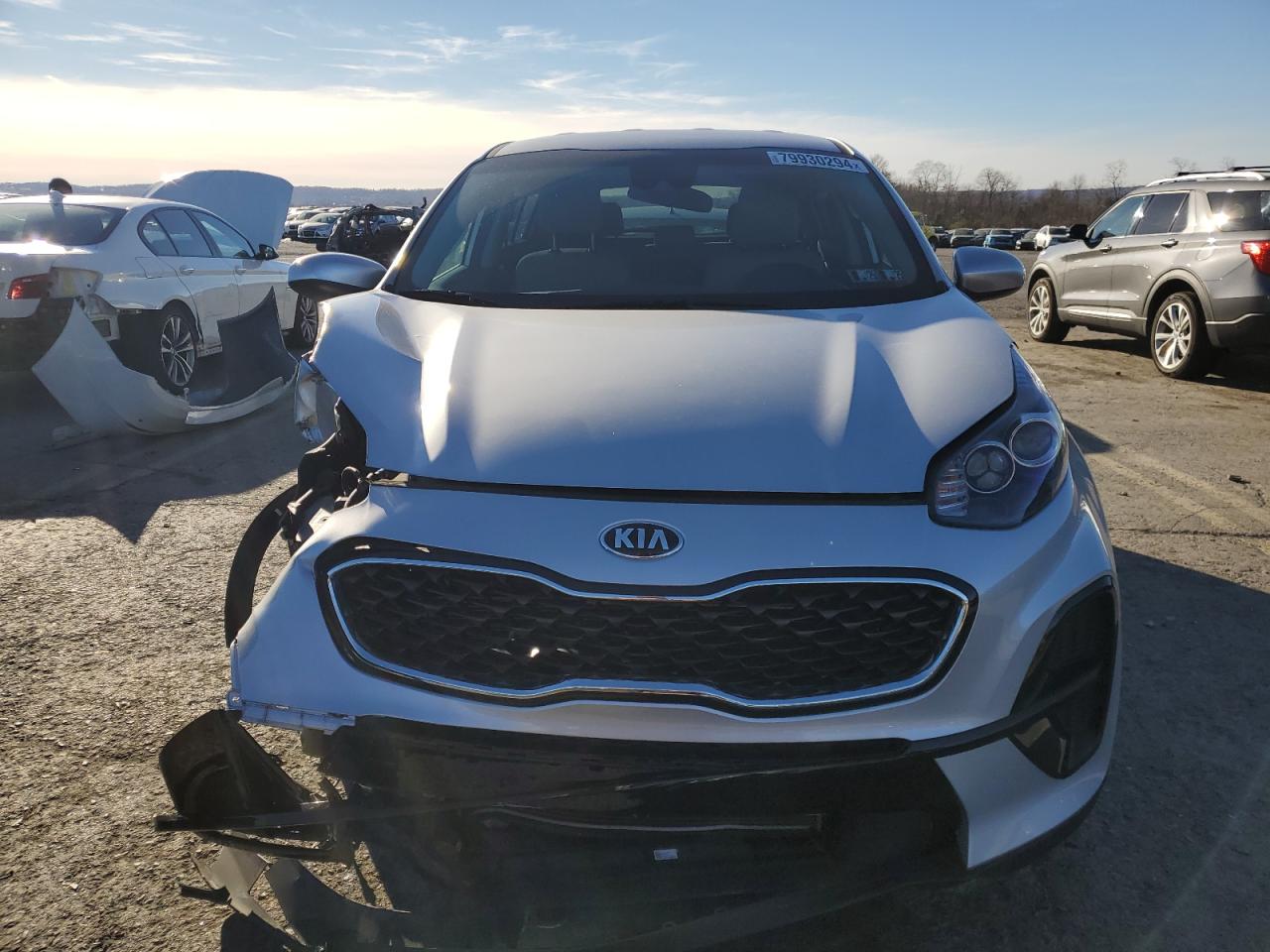2021 KIA Sportage VIN KNDPM3AC0M7845702 Copart auction photo, front end / rear end damage thumbnail 5