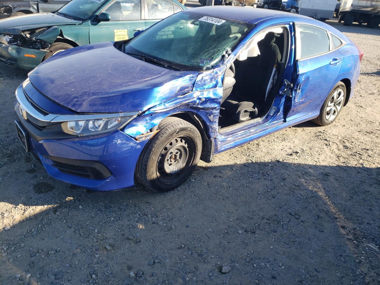 2017 Honda Civic VIN 2HGFC2F57HH567122