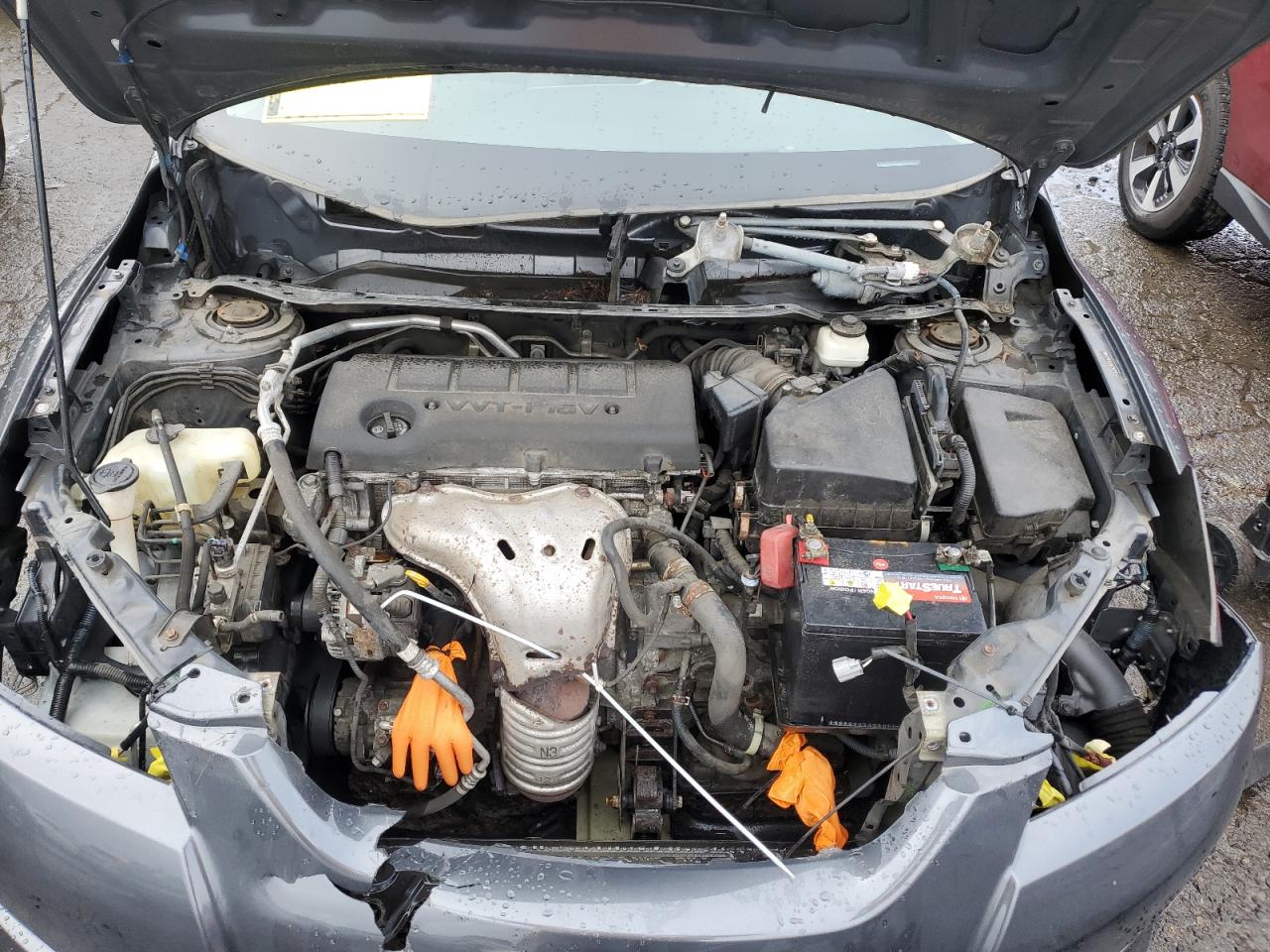 2010 Toyota Corolla VIN 2T1KE4EEXAC036789 Copart auction photo, front end damage thumbnail 11
