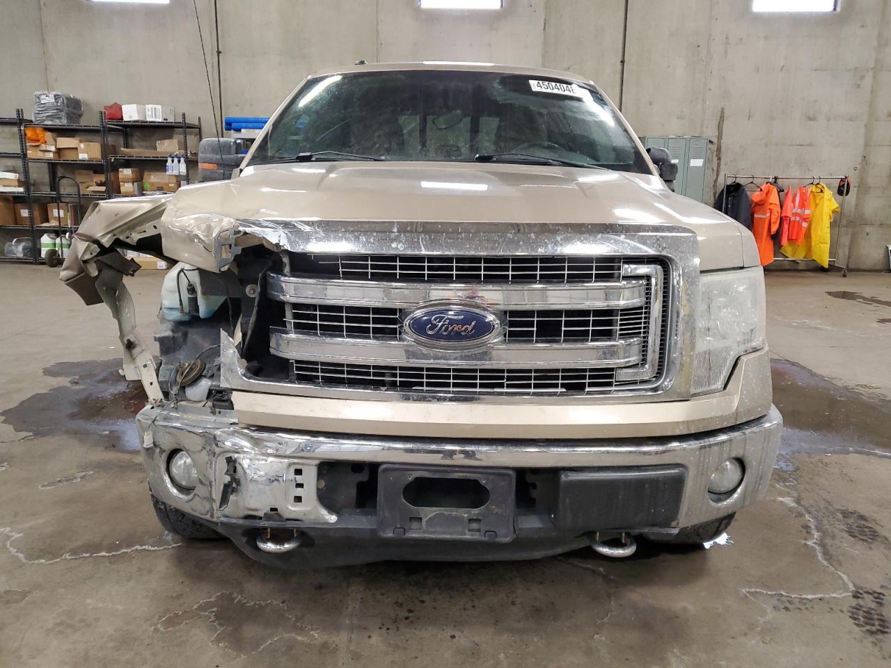 2014 Ford F-150 VIN 1FTFW1EF6EFB95795 Copart auction photo, front end damage thumbnail 5