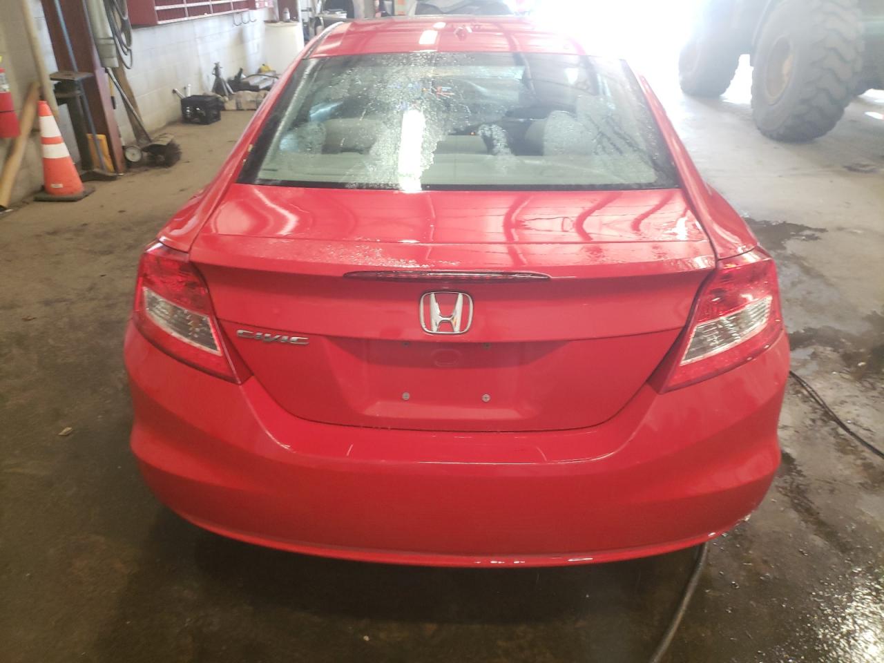 2012 Honda Civic VIN 2HGFG3B19CH533205 Copart auction photo, front end / minor dent/scratches damage thumbnail 6