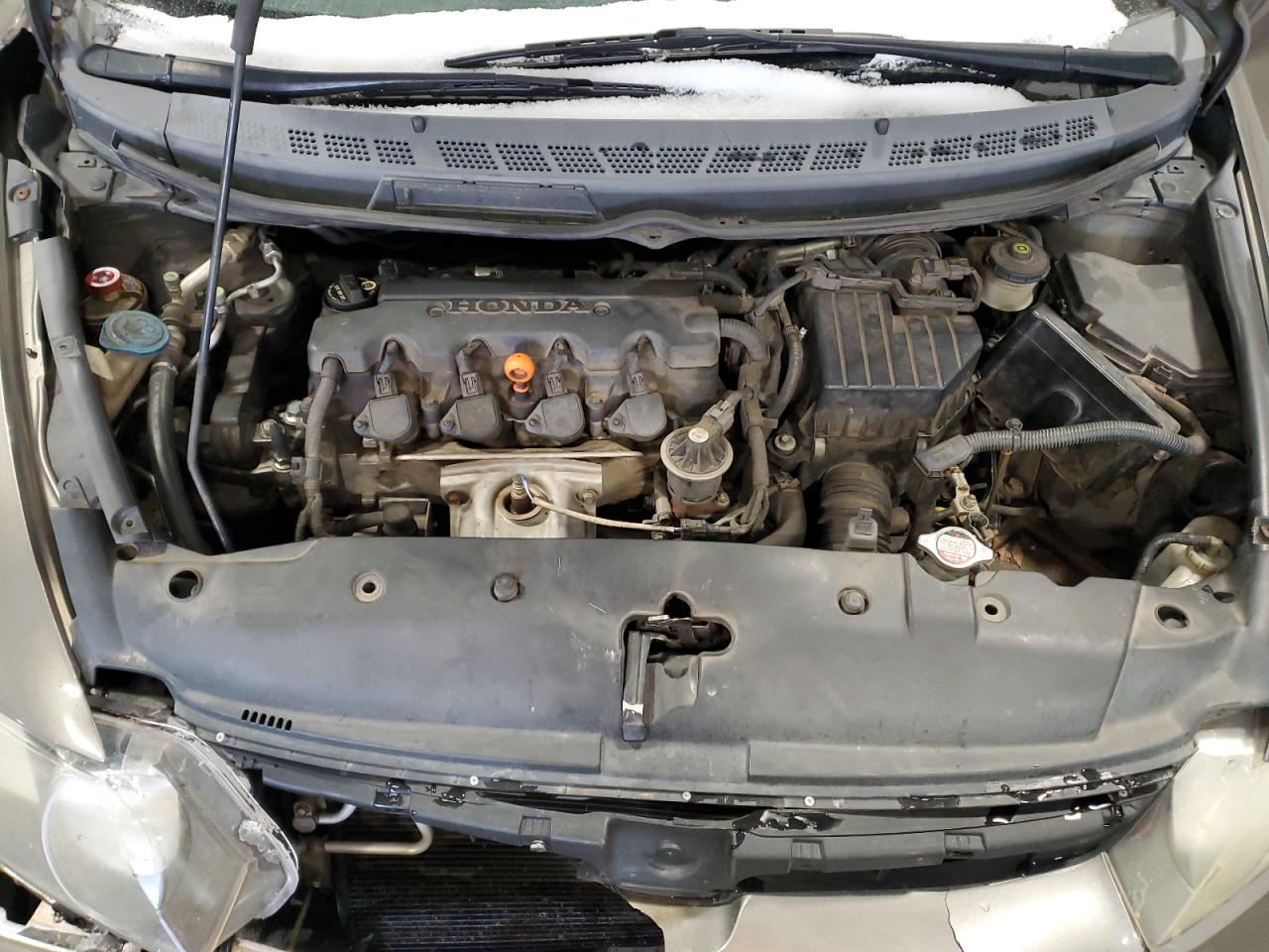 2008 Honda Civic VIN 2HGFA16588H321034 Copart auction photo, front end damage thumbnail 12