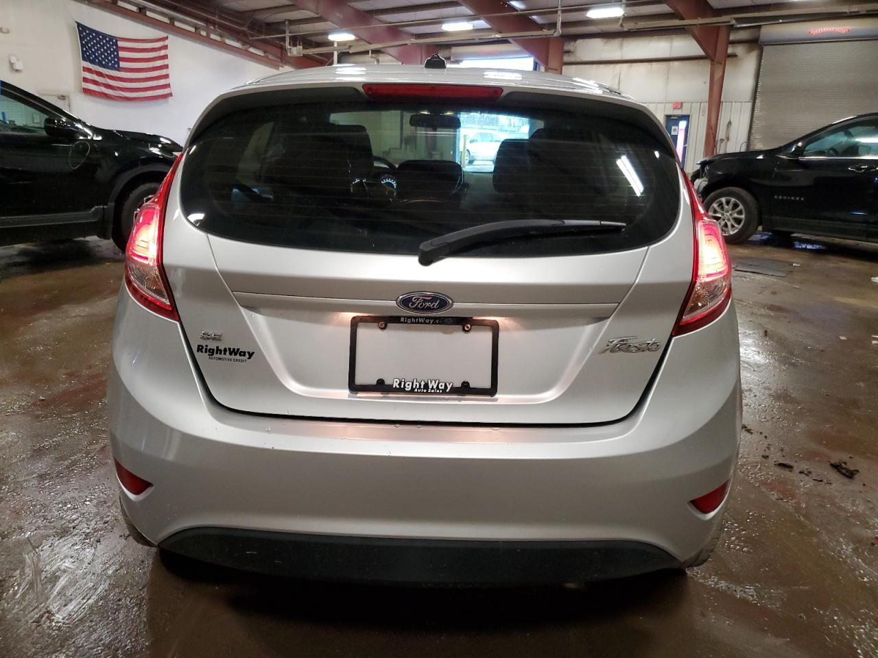 2019 Ford Fiesta VIN 3FADP4EJ4KM150740 Copart auction photo, front end / side damage thumbnail 6