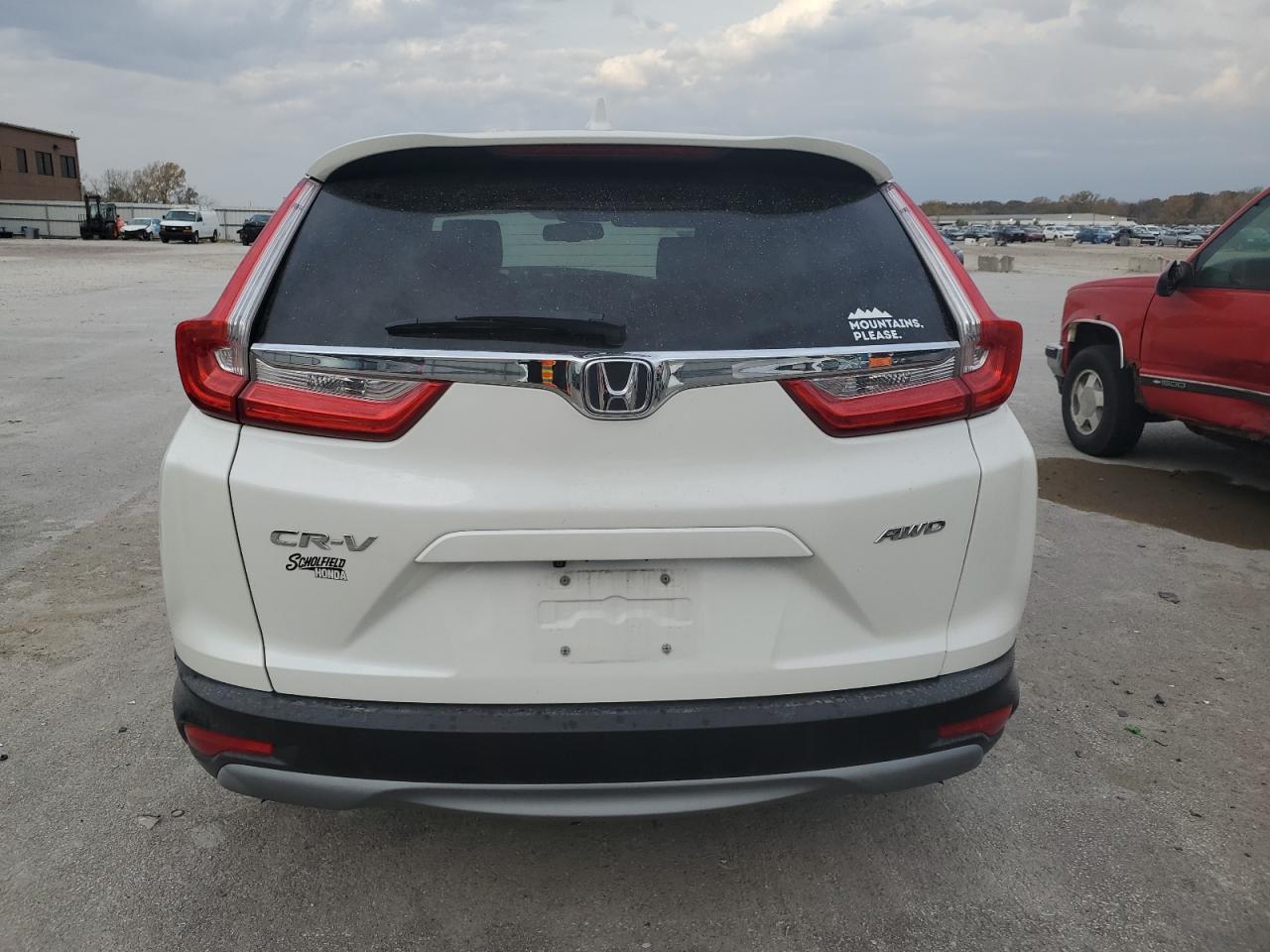 2017 Honda CR-V VIN 5J6RW2H88HL011117 Copart auction photo, front end damage thumbnail 6
