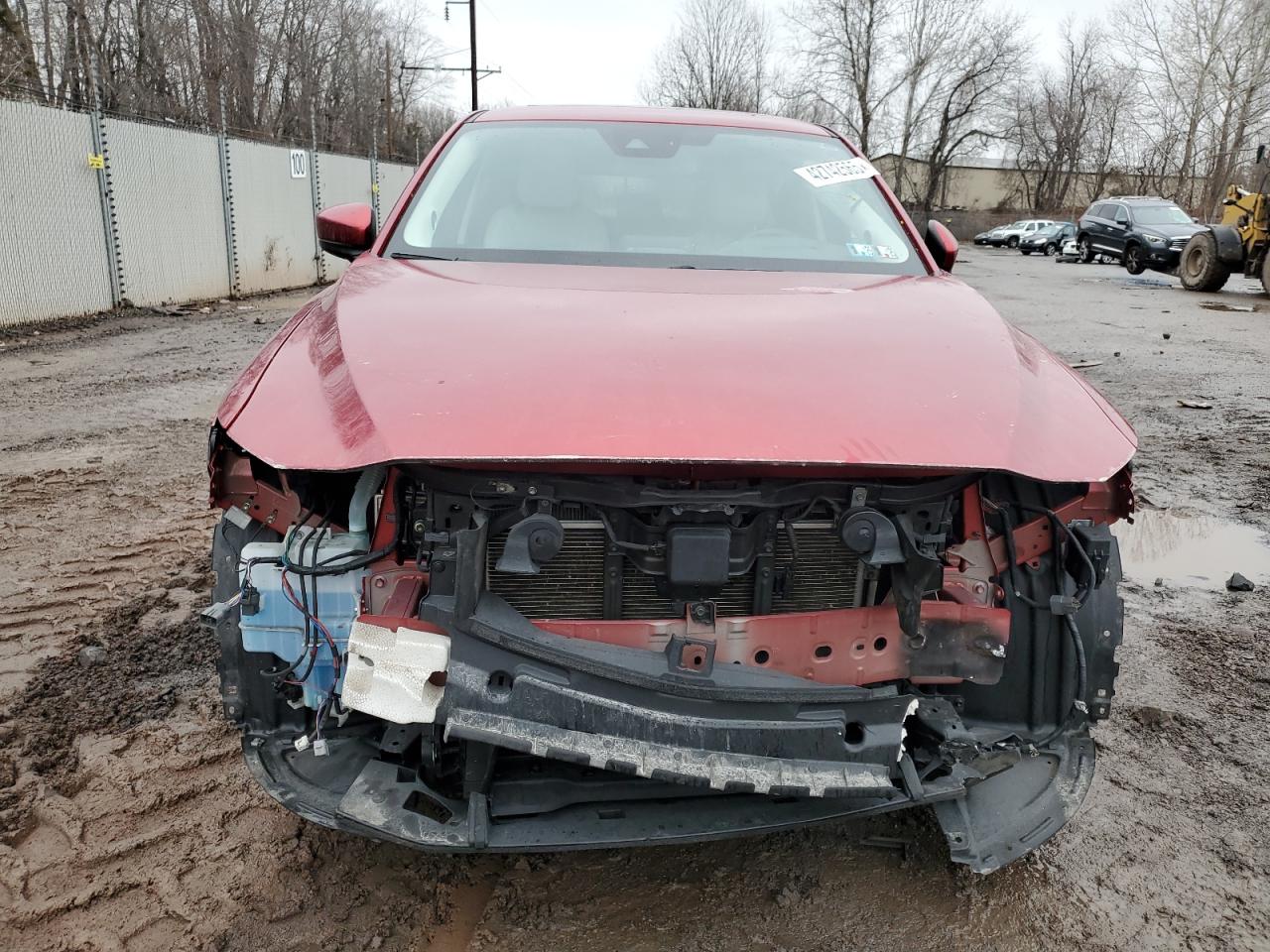 2019 Mazda CX-5 VIN JM3KFBDM4K0596644 Copart auction photo, front end / side damage thumbnail 5