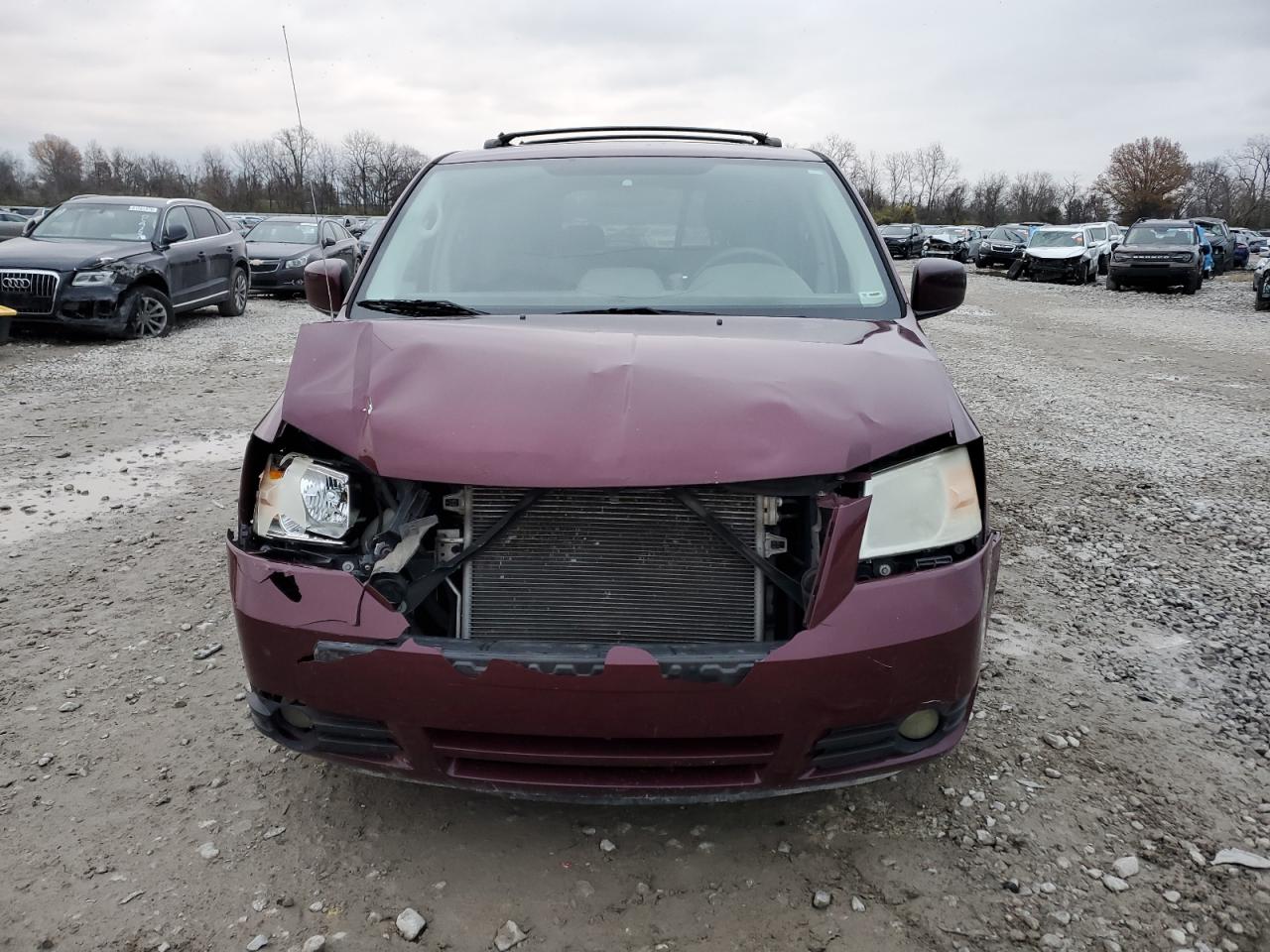 2009 Dodge Caravan VIN 2D8HN54159R532143 Copart auction photo, front end damage thumbnail 5