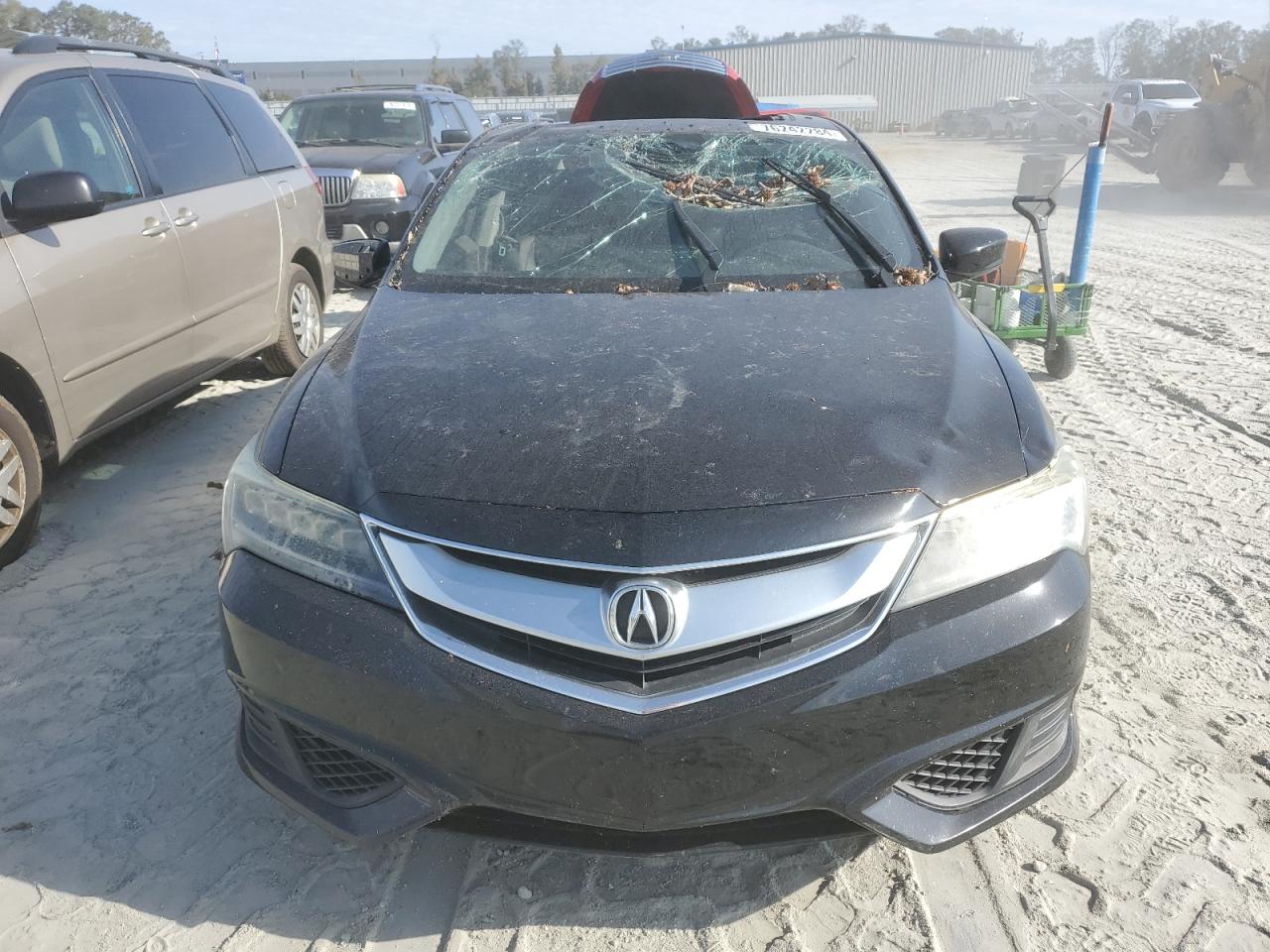 2016 Acura ILX VIN 19UDE2F74GA013438 Copart auction photo, top/roof damage thumbnail 5