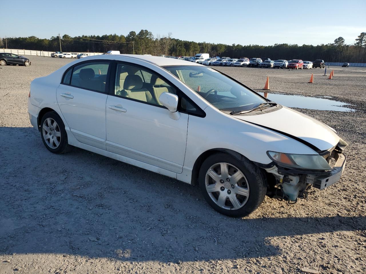 2010 Honda Civic VIN 2HGFA1F55AH547599 Copart auction photo, front end damage thumbnail 4