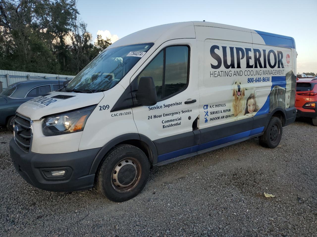 2020 Ford Transit VIN 1FTBR1C80LKB30987