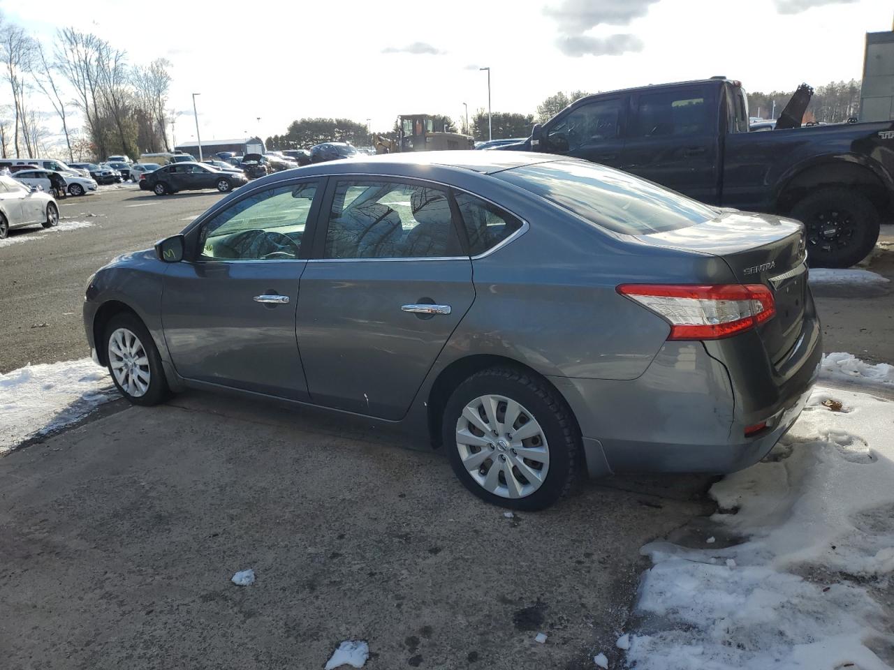 2015 Nissan Sentra VIN 3N1AB7AP3FY374865 Copart auction photo, side / minor dent/scratches damage thumbnail 2