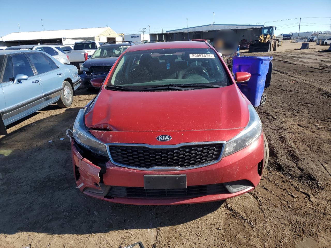 2018 KIA Forte VIN 3KPFL4A70JE239724 Copart auction photo, all over damage thumbnail 5