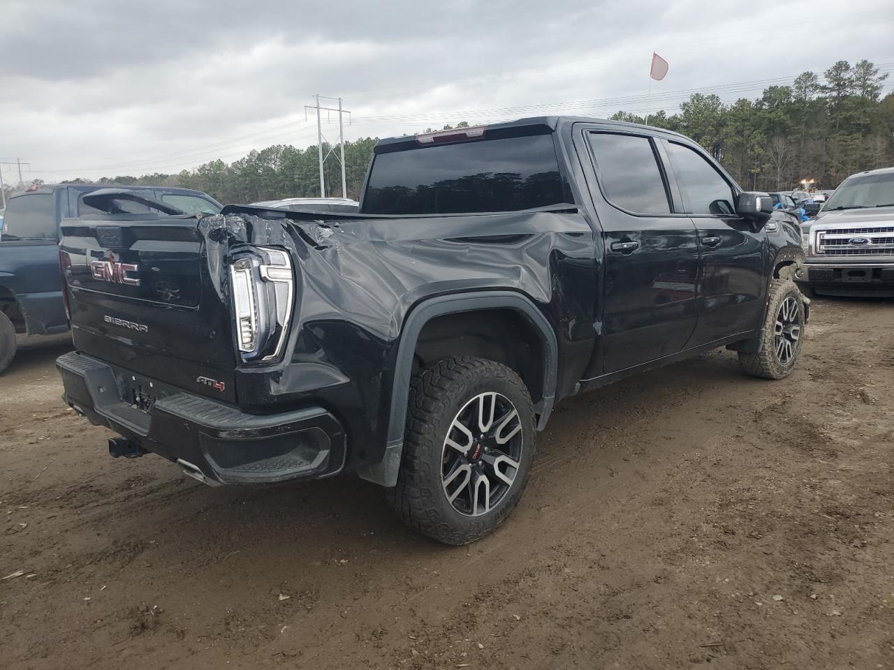 2021 GMC Sierra VIN 3GTU9EET1MG464553 Copart auction photo, all over damage thumbnail 3