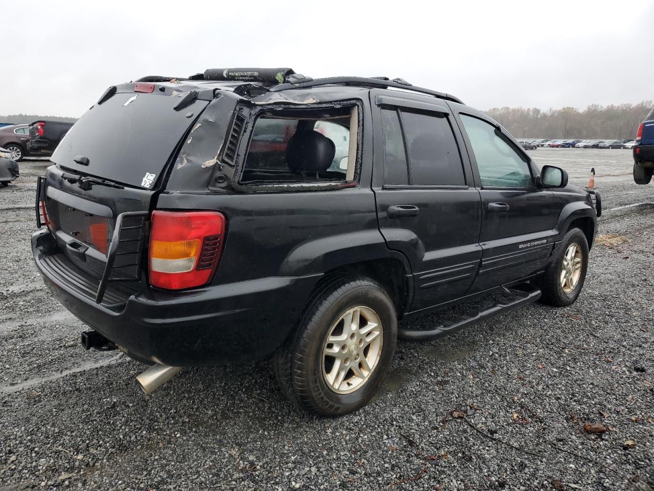 2004 Jeep Grand Cherokee VIN 1J4GW48S54C319077 Copart auction photo, top/roof damage thumbnail 3