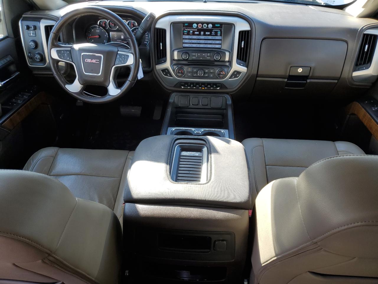 2018 GMC Sierra VIN 3GTU2NEC1JG591917 Copart auction photo, front end damage thumbnail 8