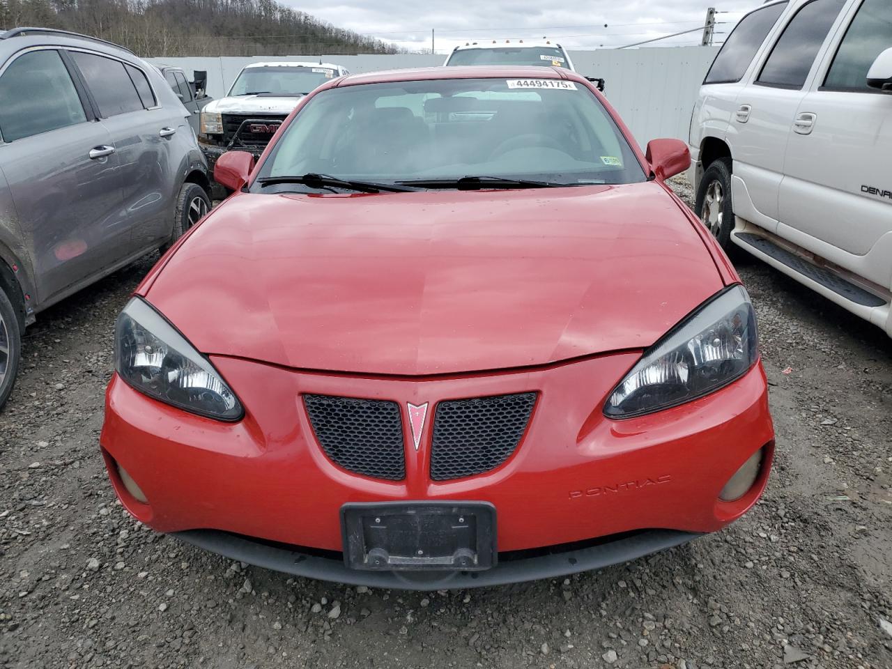 2008 Pontiac Grand Prix VIN 2G2WP552281105222 Copart auction photo, rear end damage thumbnail 5