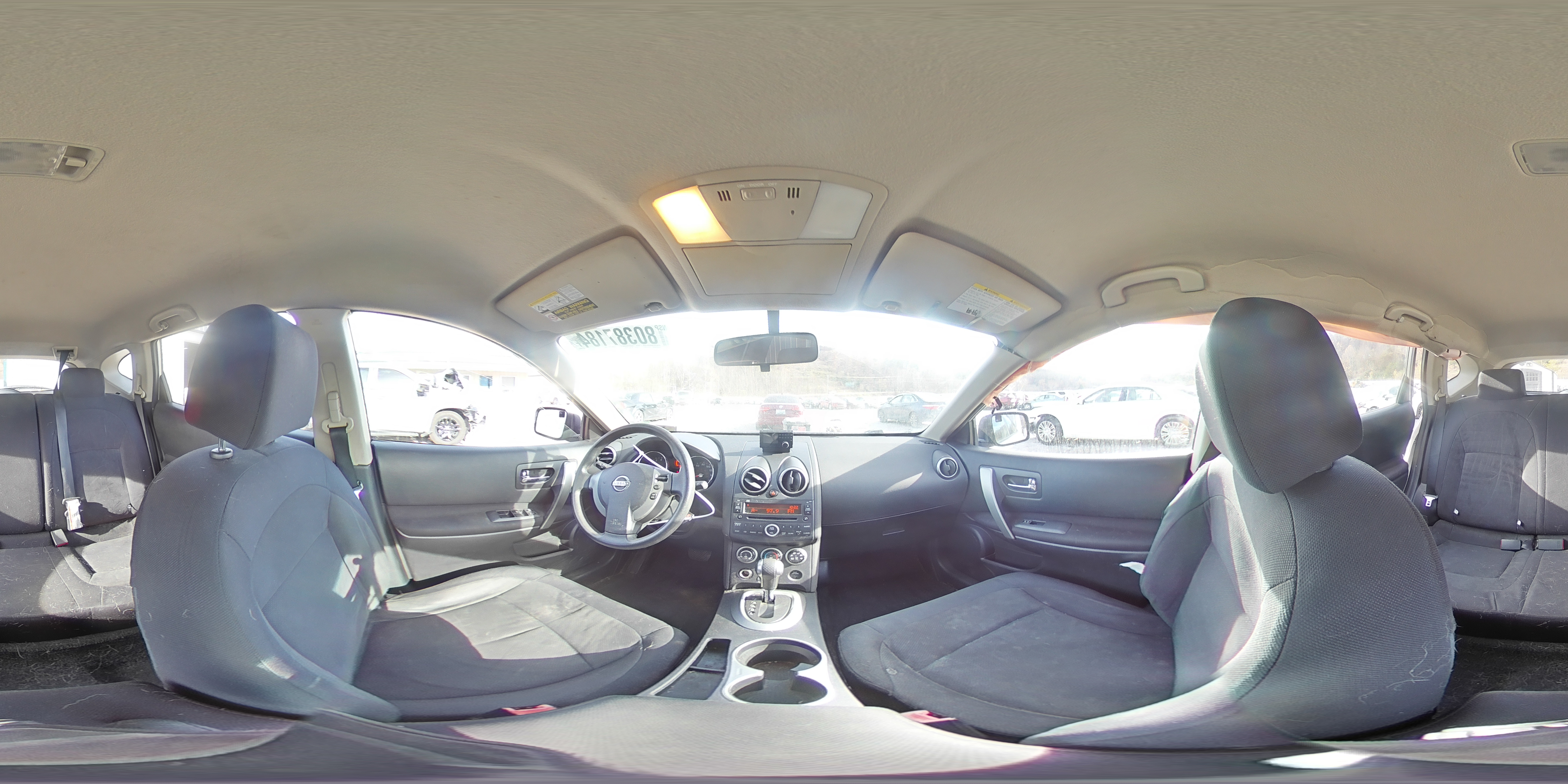 2010 Nissan Rogue VIN JN8AS5MV4AW108464 Copart auction photo, side / front end damage thumbnail 12