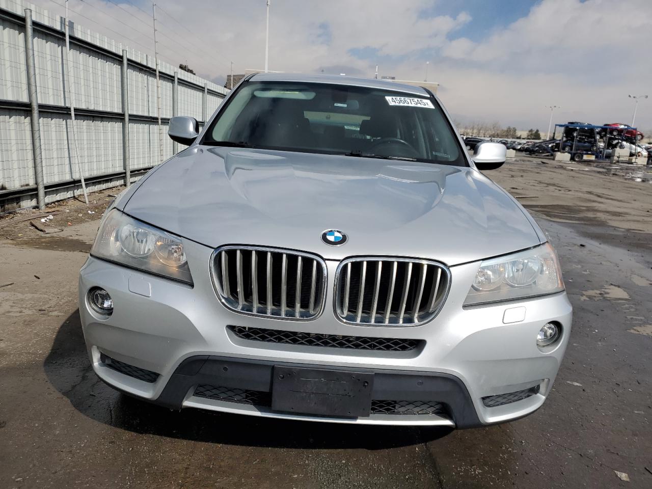 2014 BMW X3 VIN 5UXWX9C52E0D31785 Copart auction photo, side damage thumbnail 5