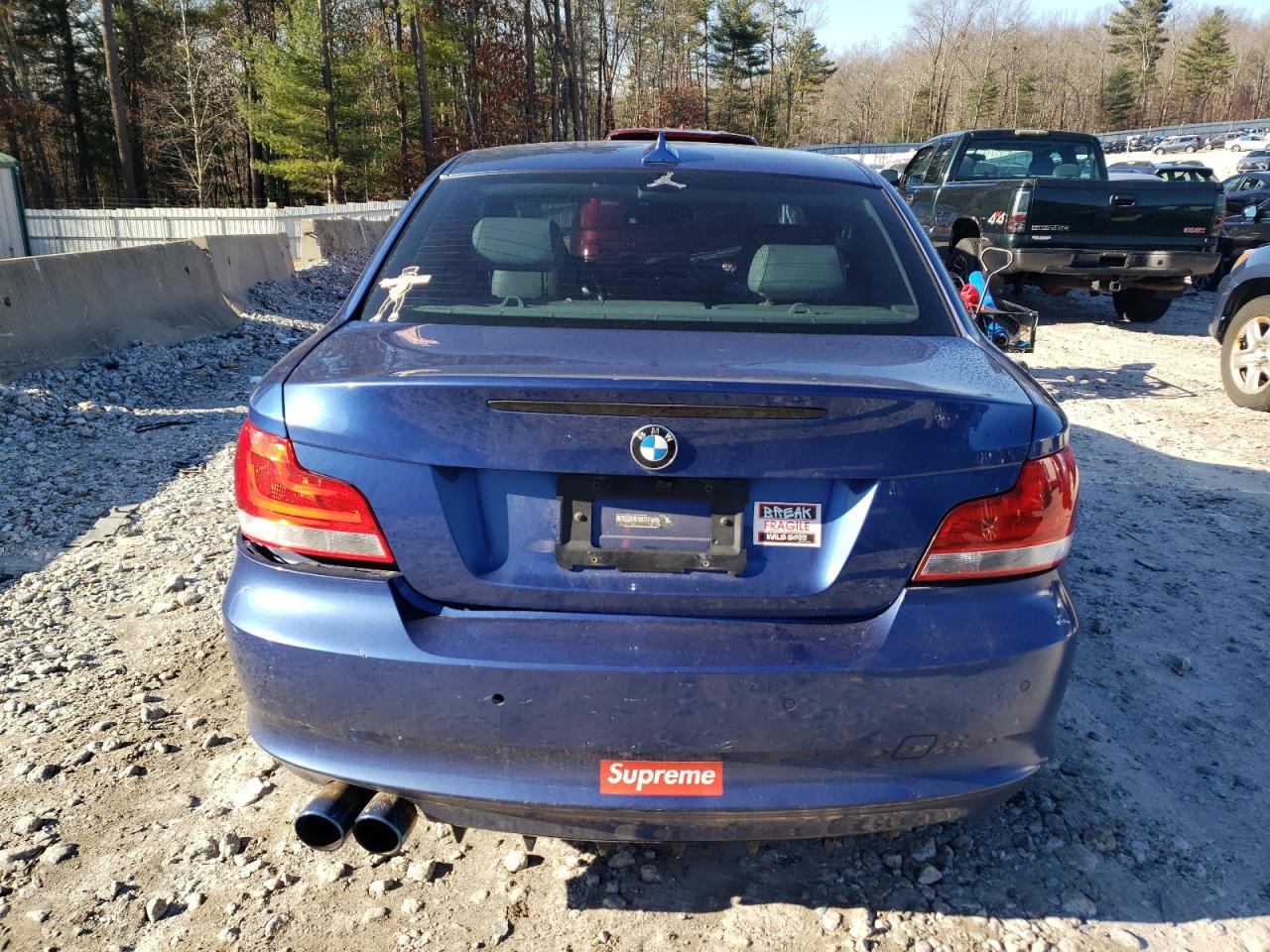 2009 BMW 1er VIN WBAUP73569VK76323 Copart auction photo, front end damage thumbnail 6