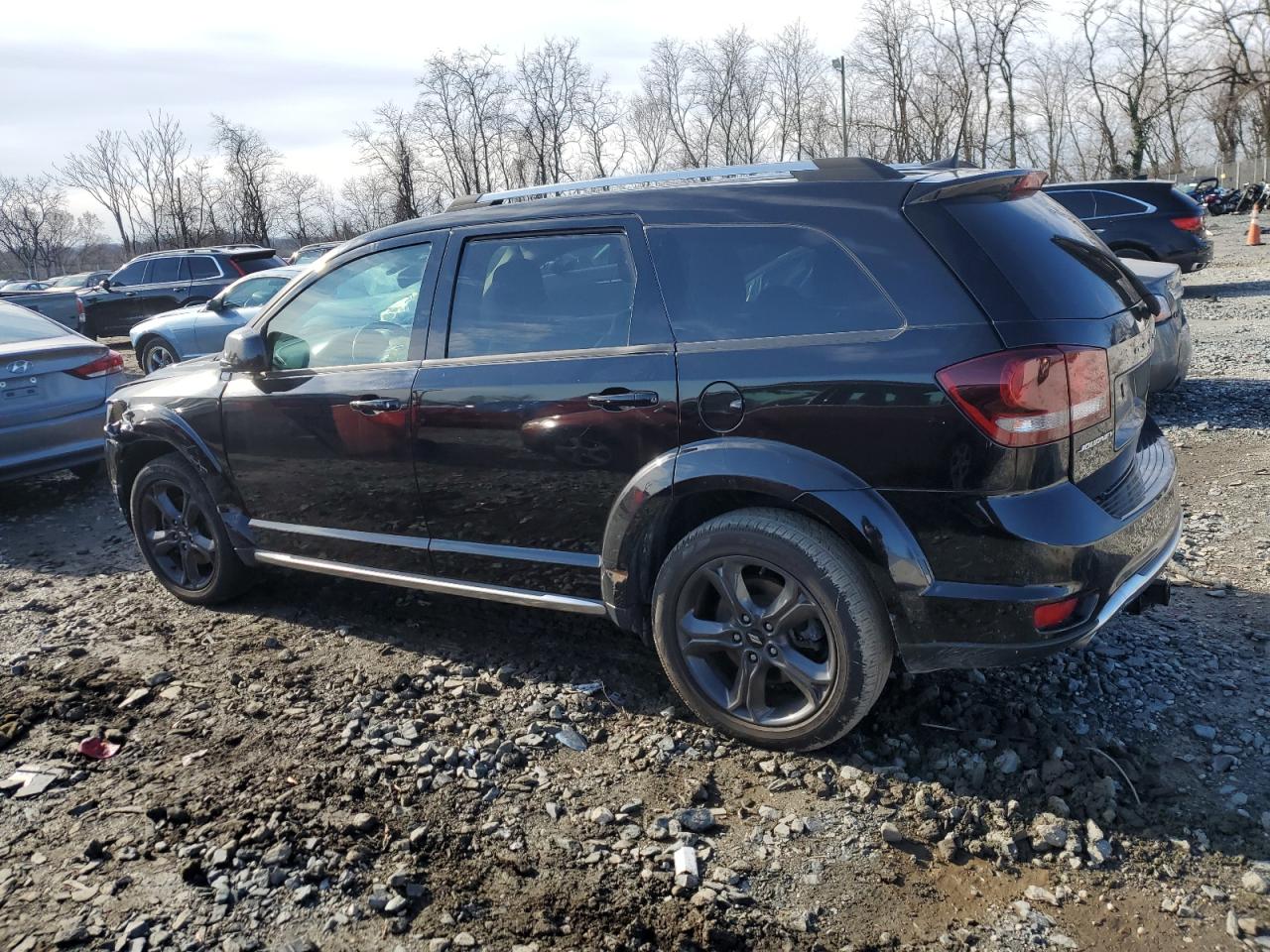 2019 Dodge Journey VIN 3C4PDCGG2KT841301 Copart auction photo, front end damage thumbnail 2