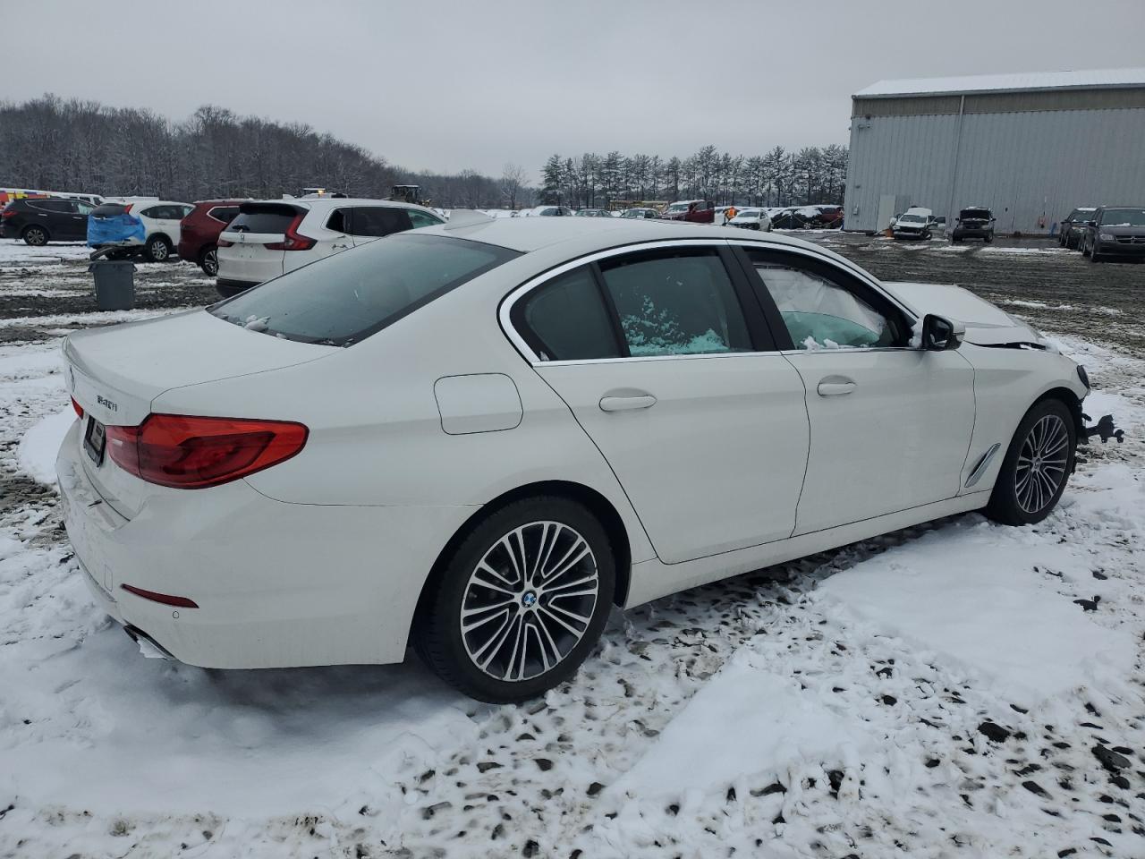 2020 BMW 5er VIN WBAJE7C5XKWW13696 Copart auction photo, front end damage thumbnail 3